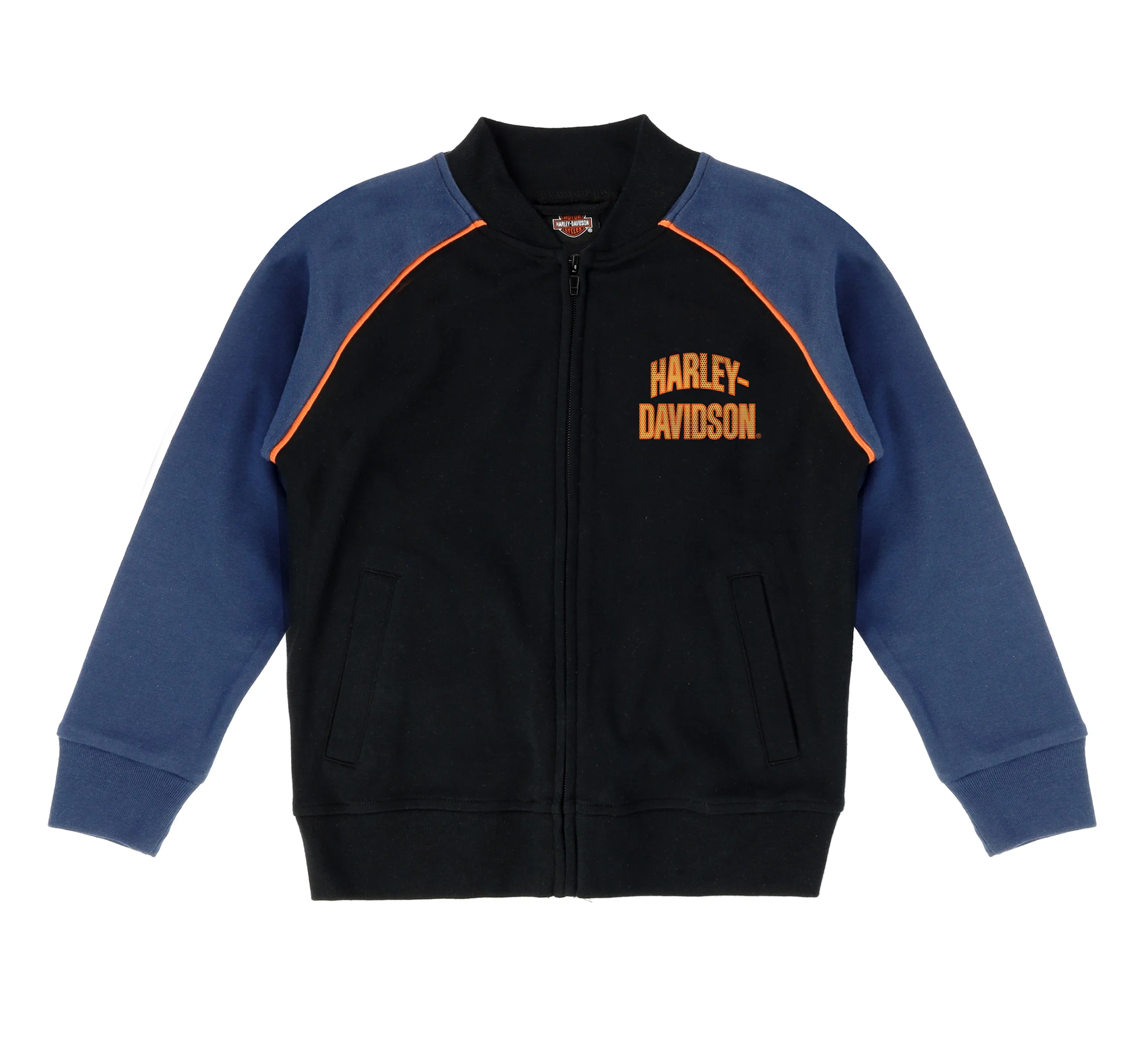 Little Boys Knit Varsity Jacket