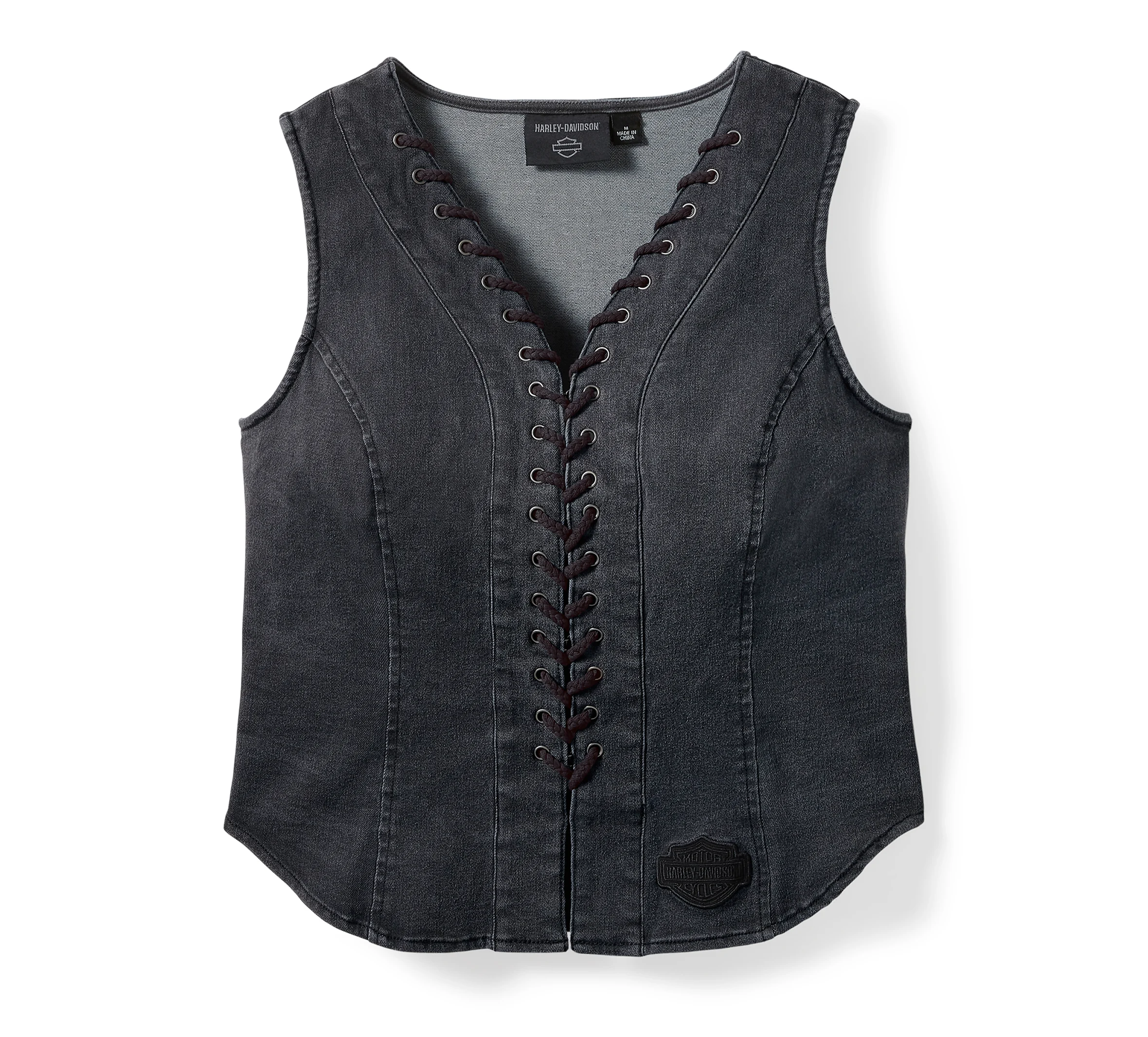 Women's Lace Up Vest