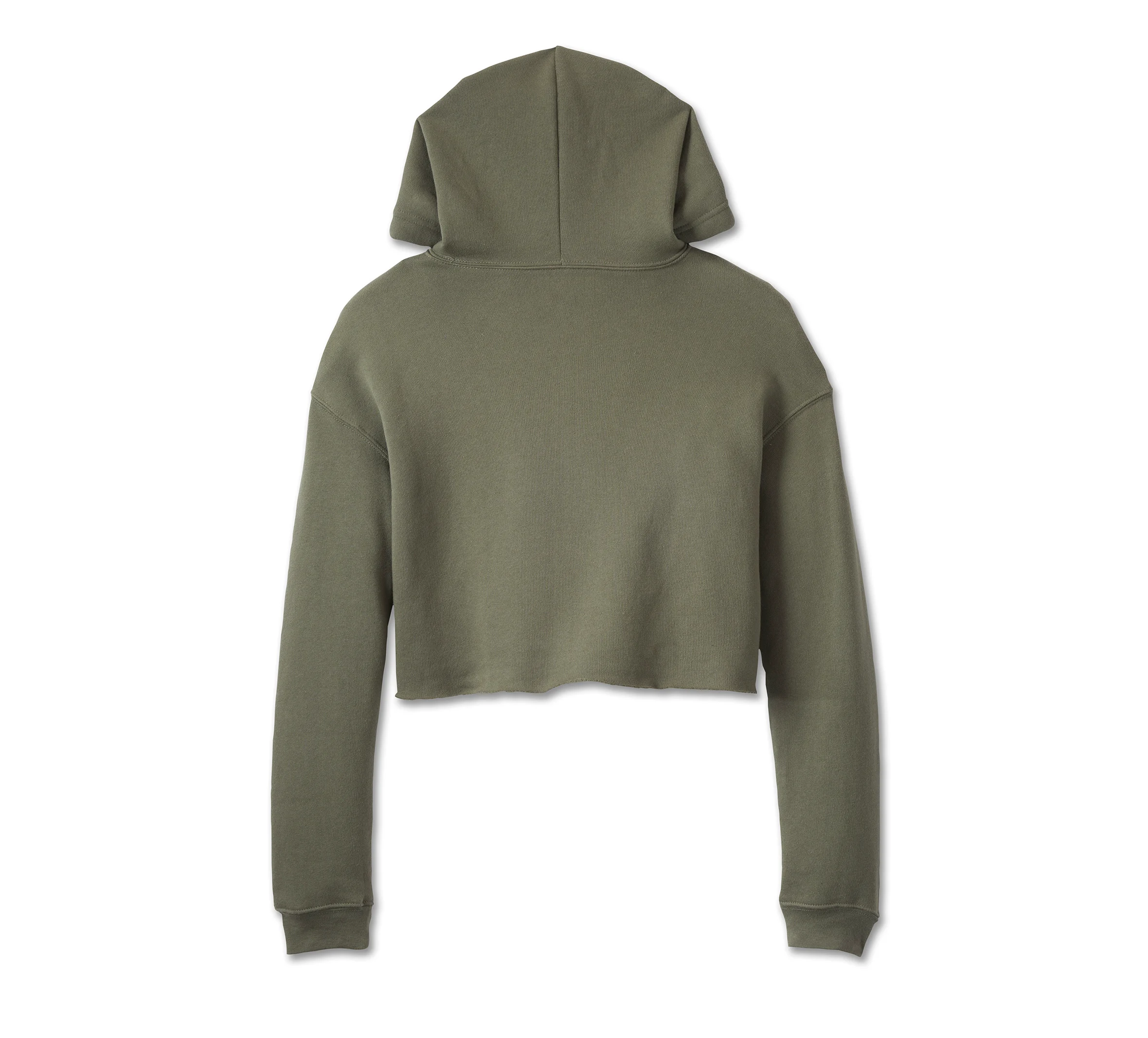 Women's Cropped Fleece Hoodie