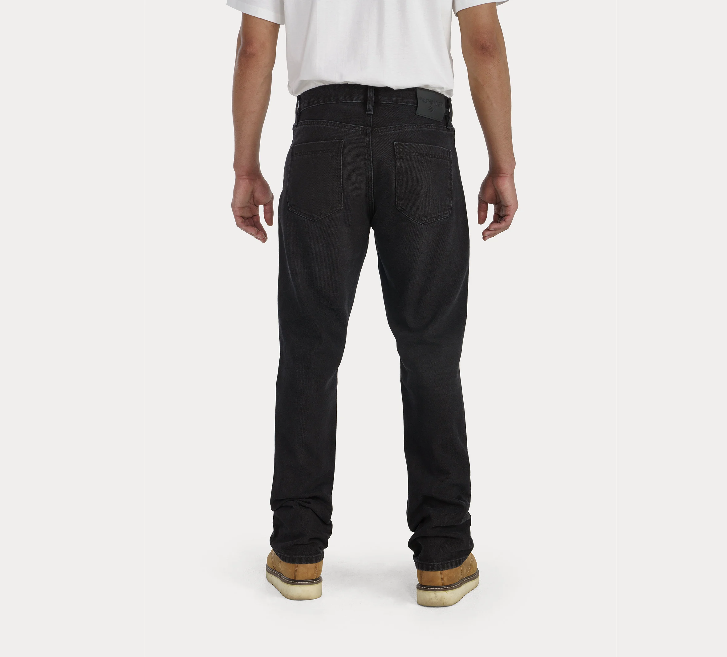Men's Harley-Davidson Bootcut Jean - Denim Washed Black