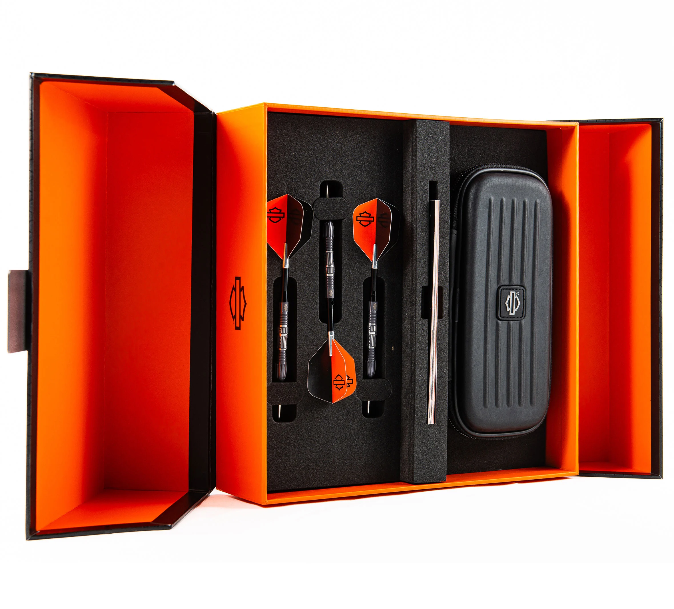 H-D EV-O-LUTION Laser Engraved Tungsten Boxed Dart Set
