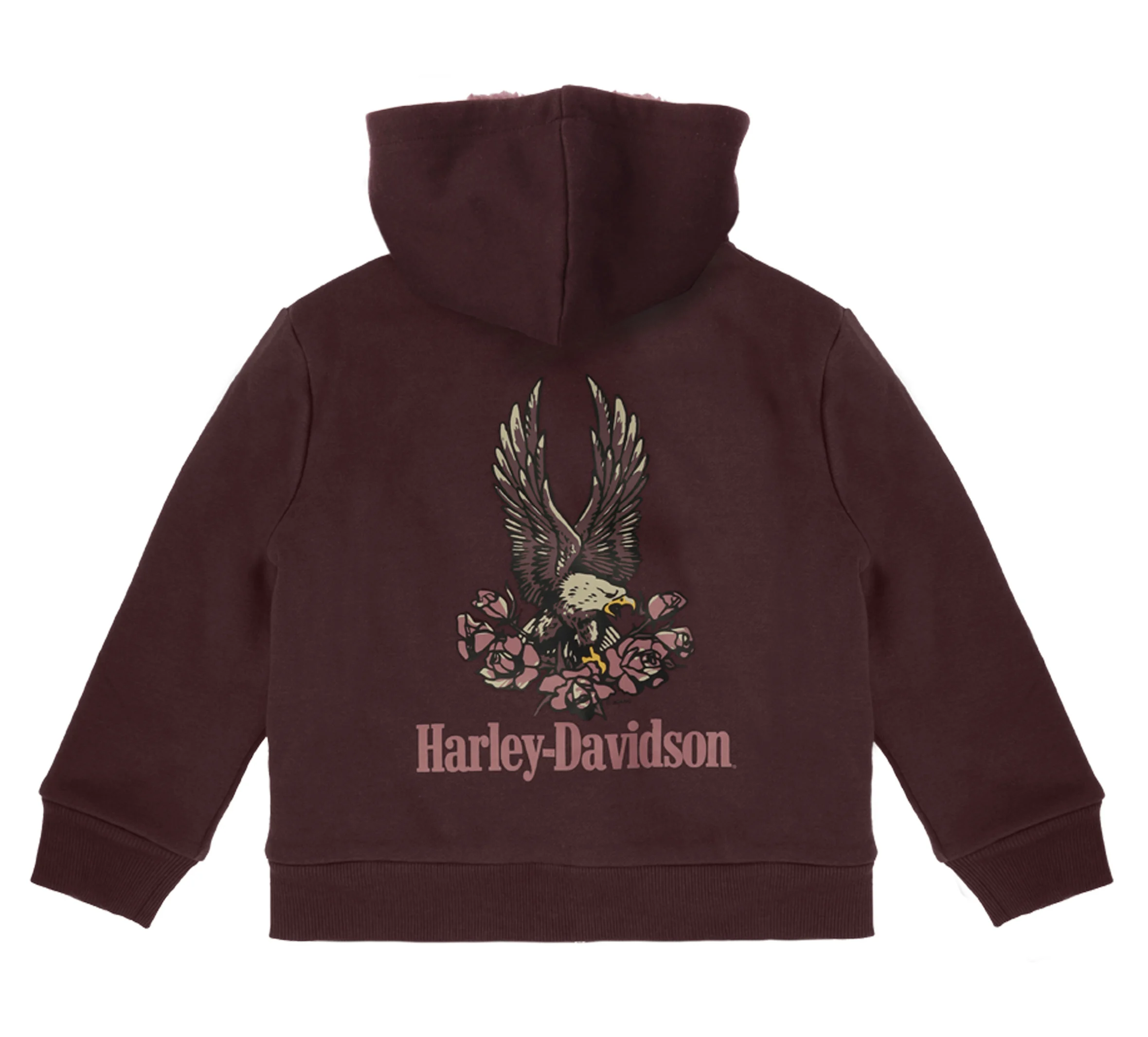 Little Girls Sherpa Lined Fleece Jacket