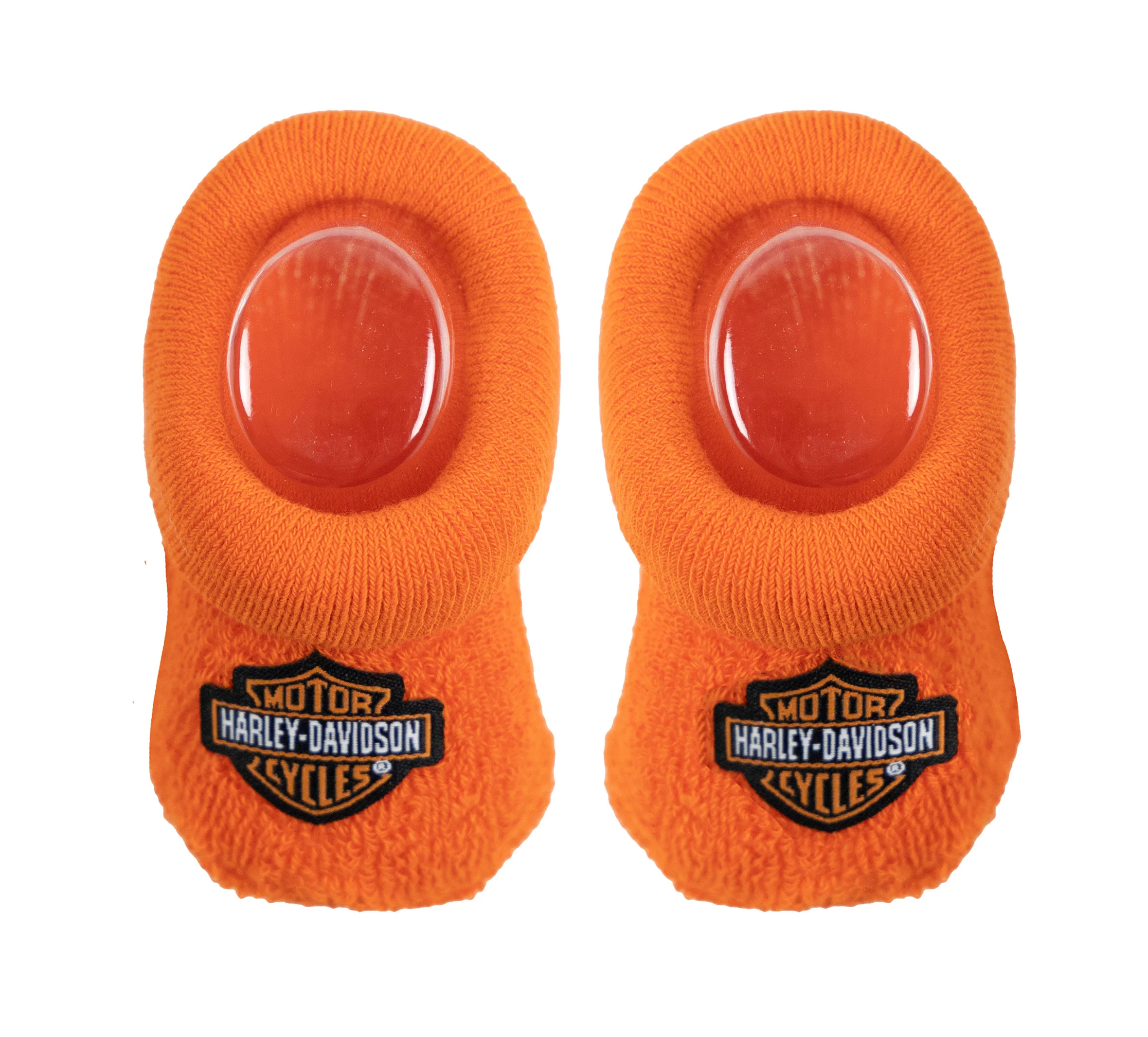 Infant Boxed Booties - Orange
