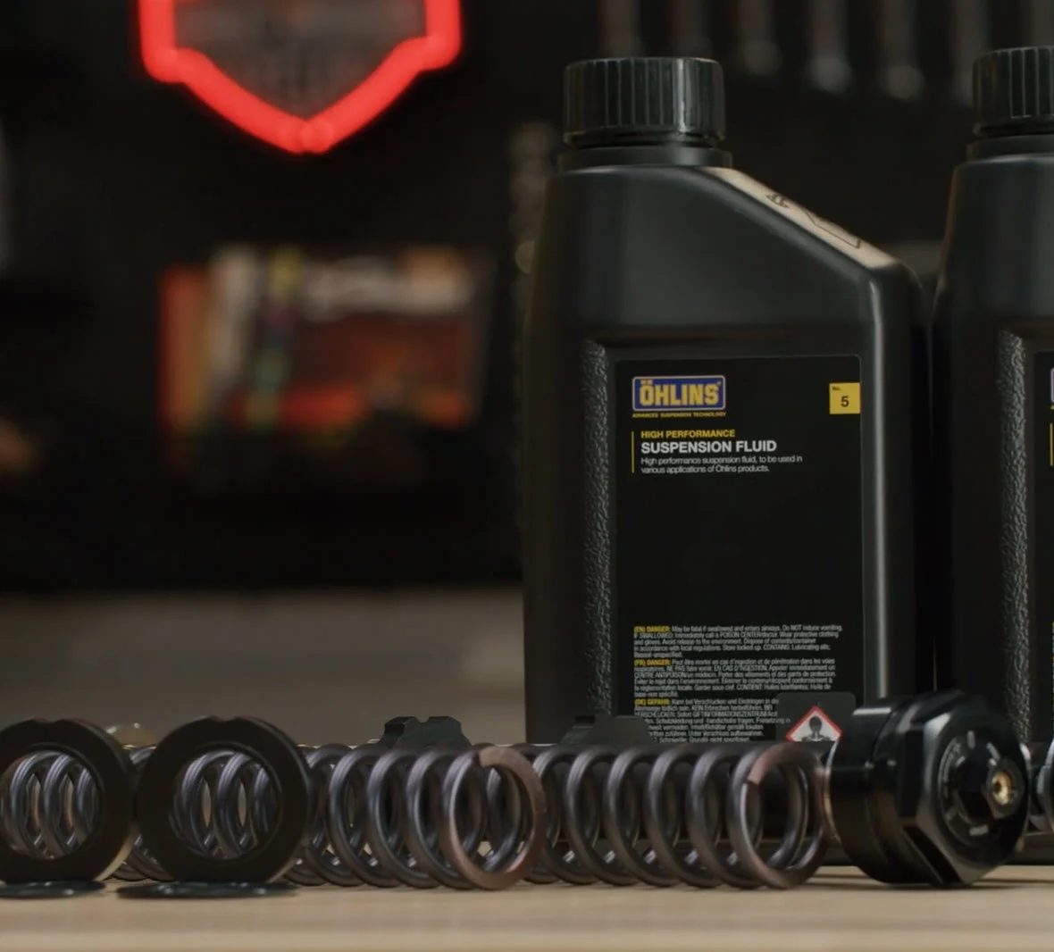 Screamin' Eagle Softail Suspension Tuned by Öhlins Front Kit