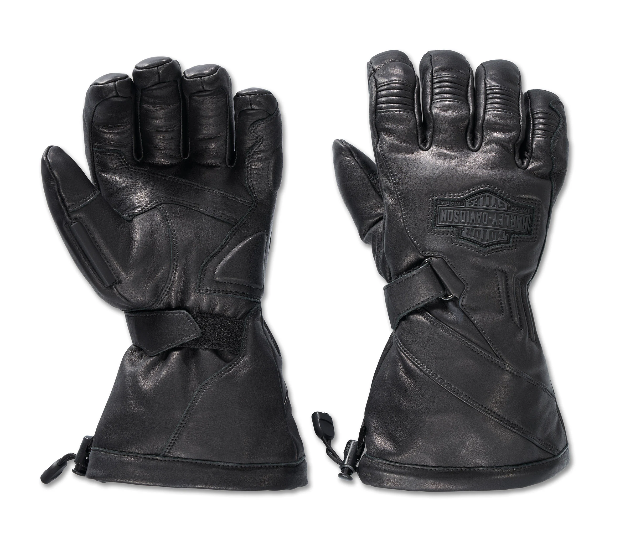 Men's Circuit II Waterproof Leather Gauntlet Gloves