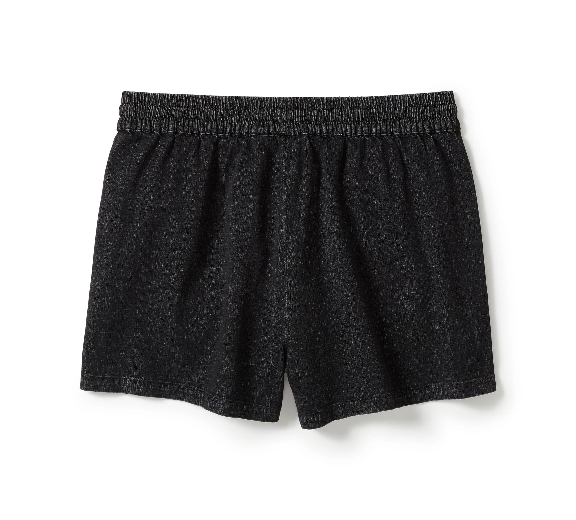 Women's Essential Denim Short - Washed Black Denim