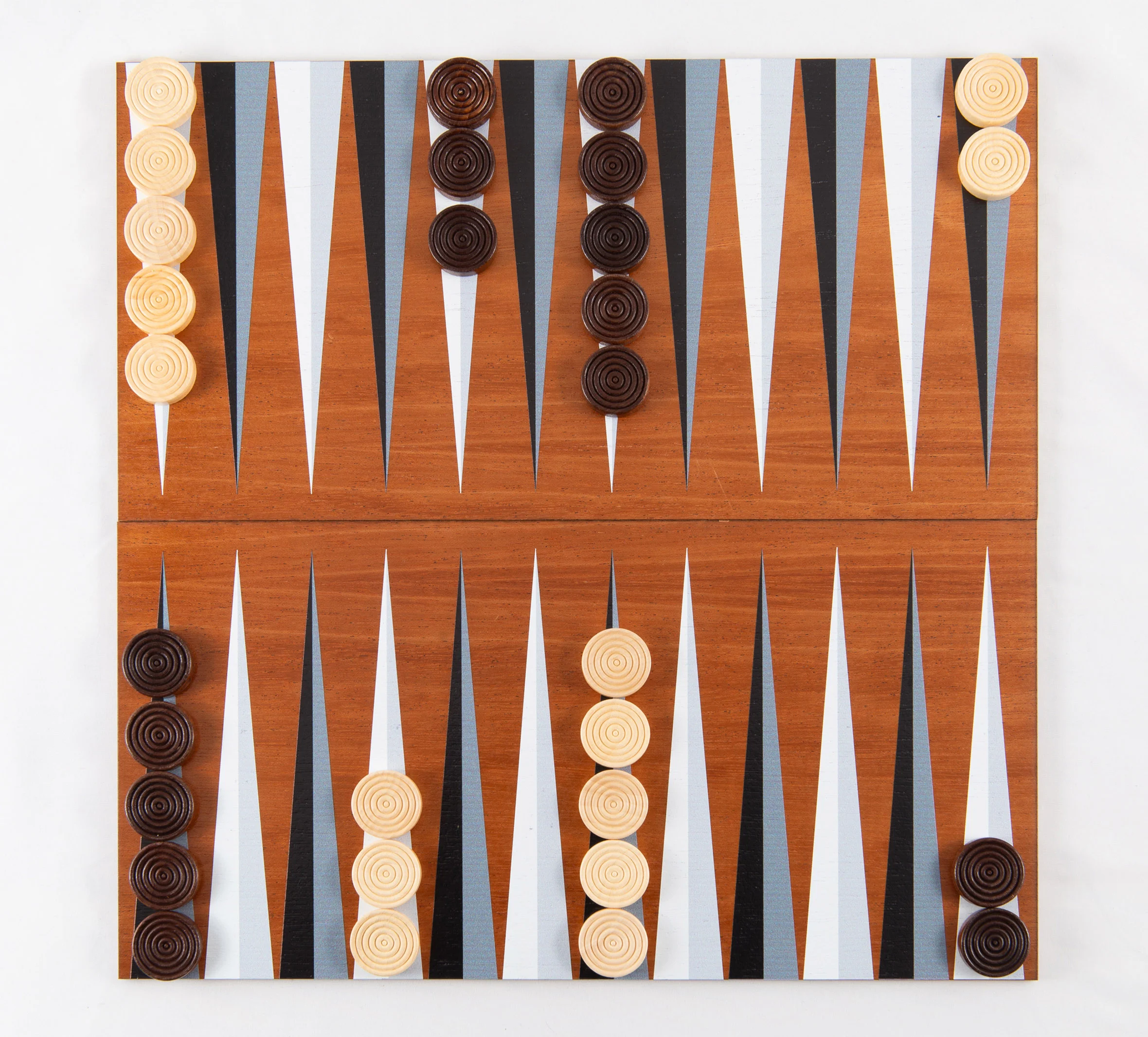 H-D Deluxe 4 in 1 Game Set Chess / Checkers / Backgammon / Playing Cards