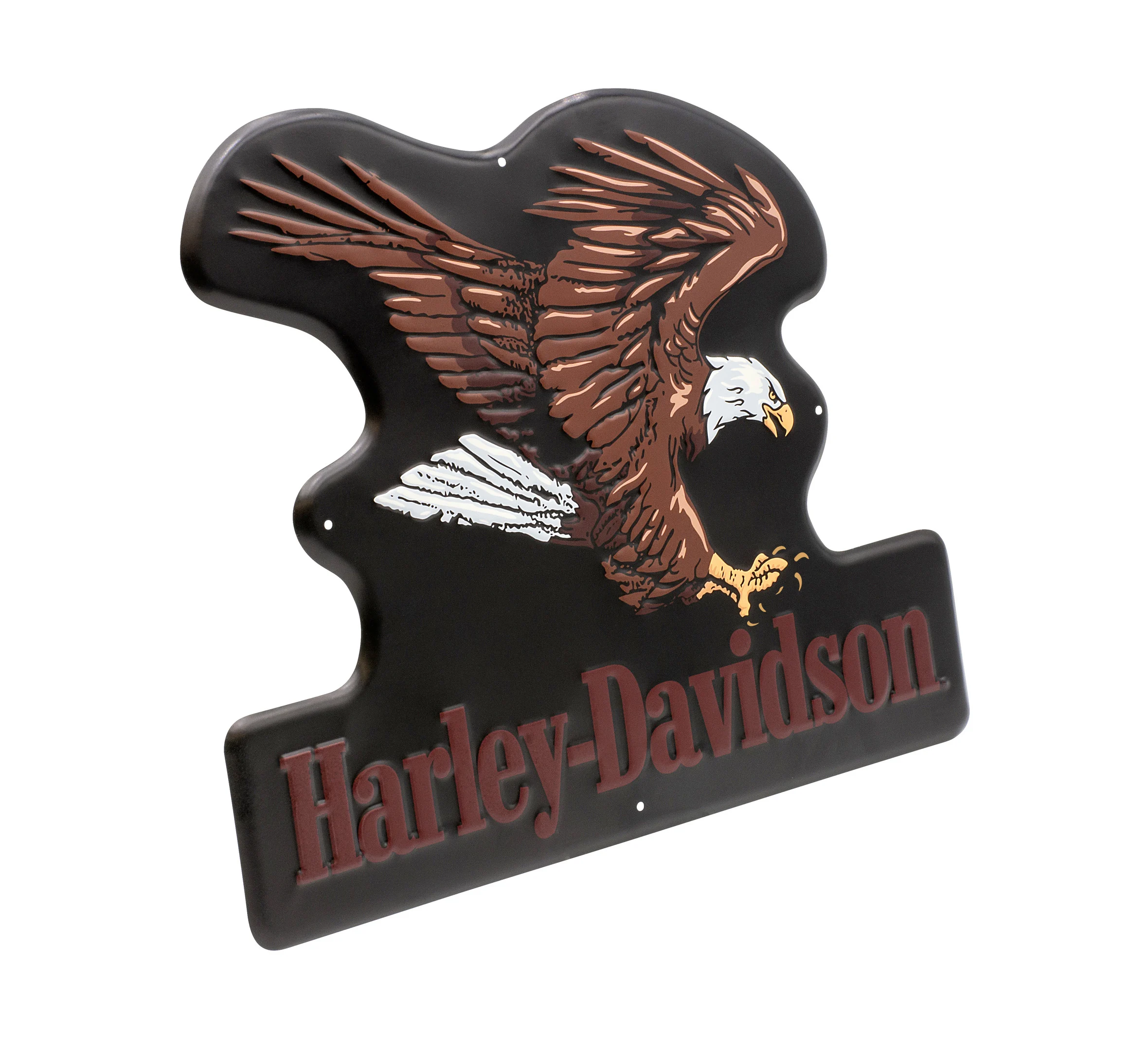 Swooping Eagle Metal Sign