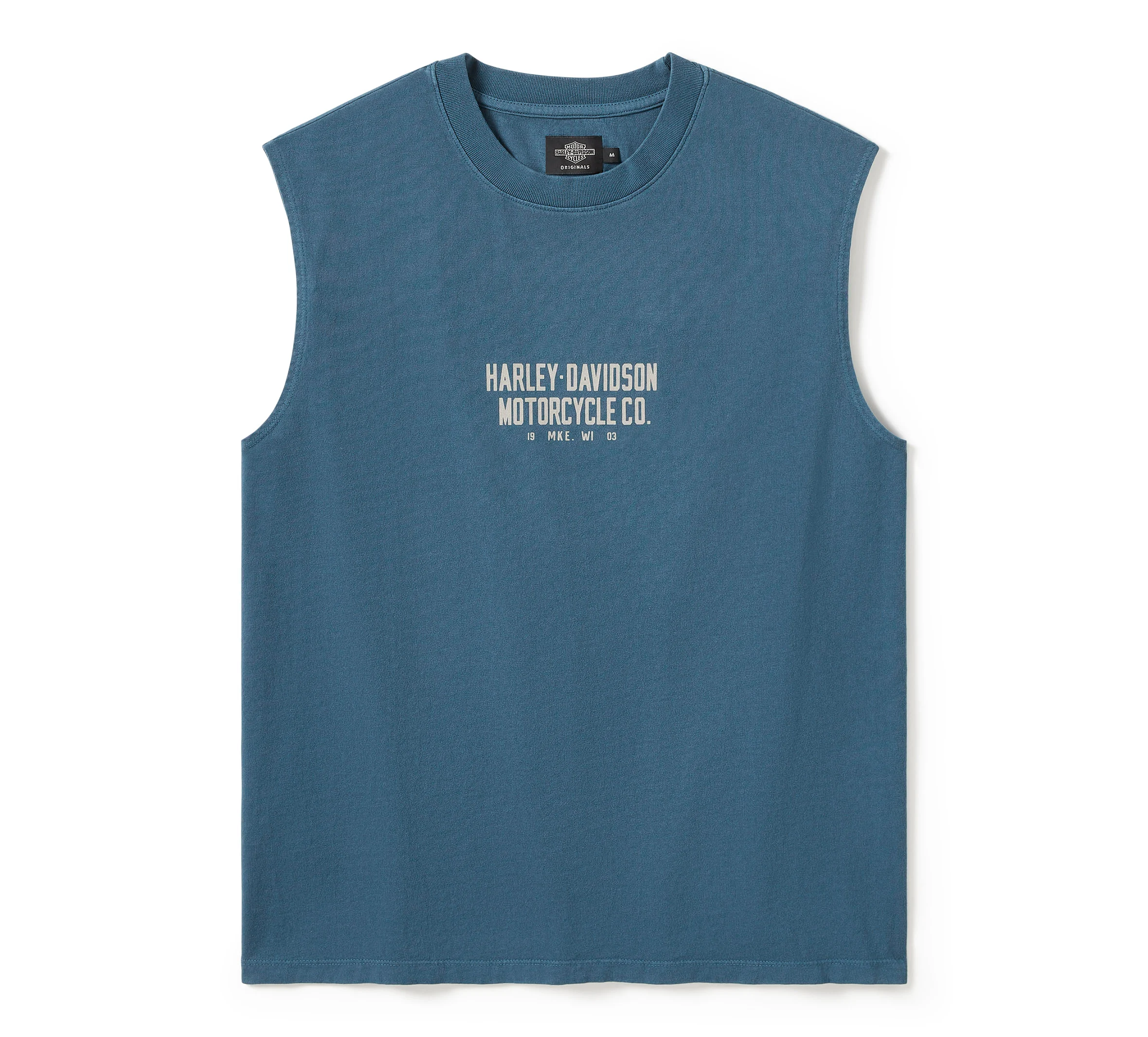 HDMC Sleeveless Tee - Bluesteel