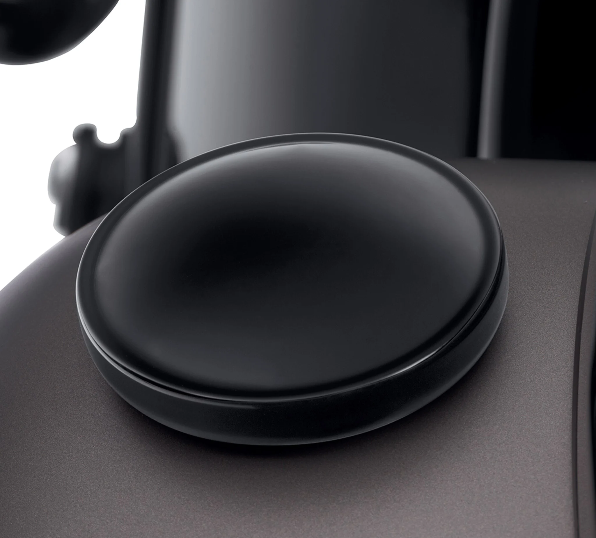 Gloss Black Left Side Fuel Tank Cap