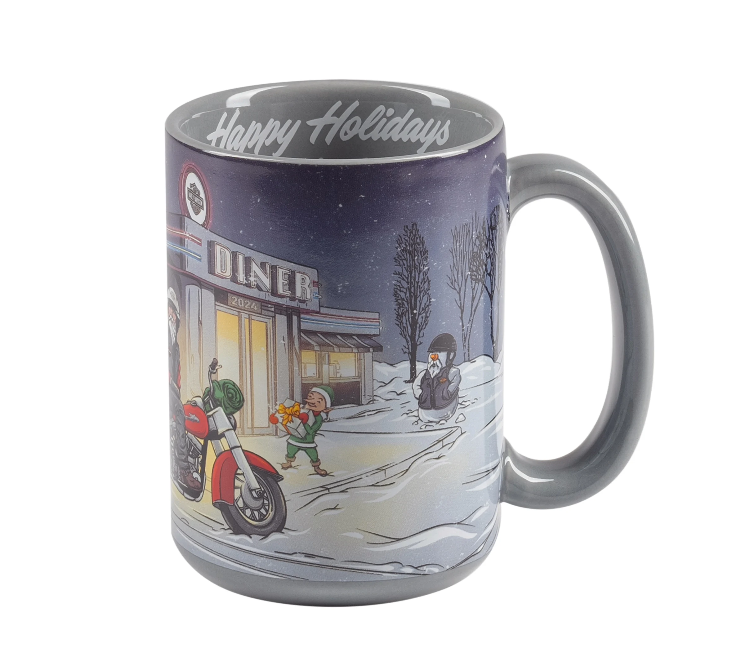 2024 Biker Santa Mug