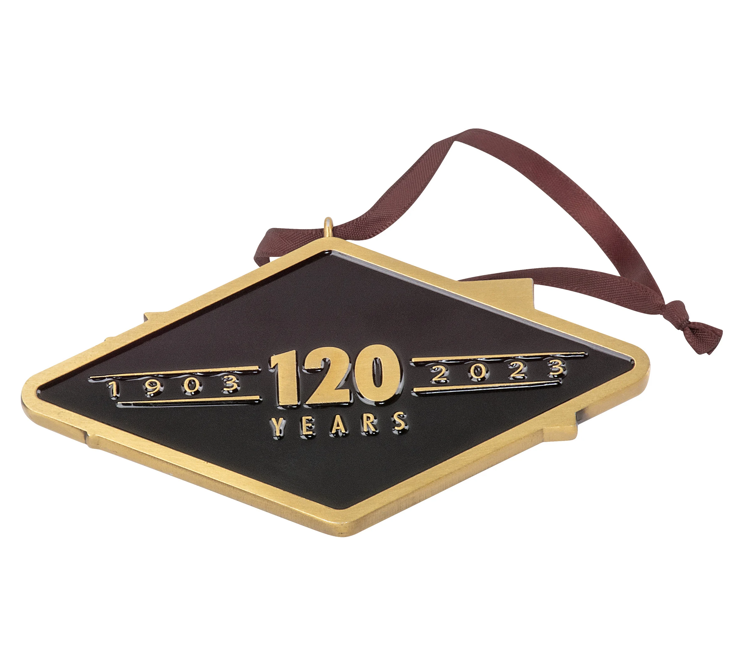 120th Anniversary Metal Ornament