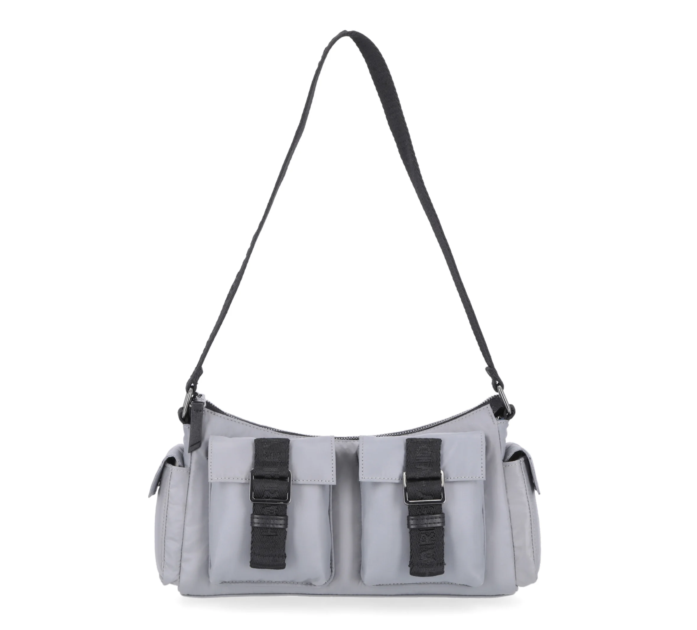 Utility Top Zip Bag - Grey