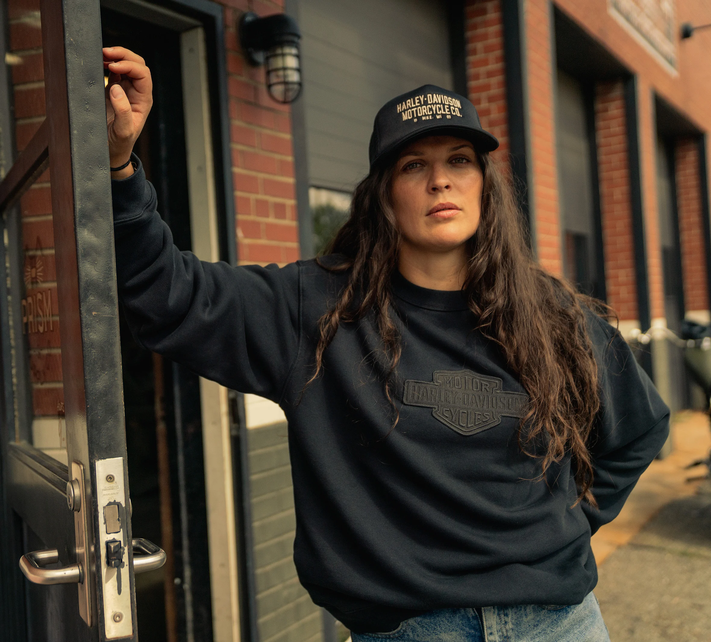 Men's HDMC OG Bar & Shield Standard Sweatshirt - Anthracite