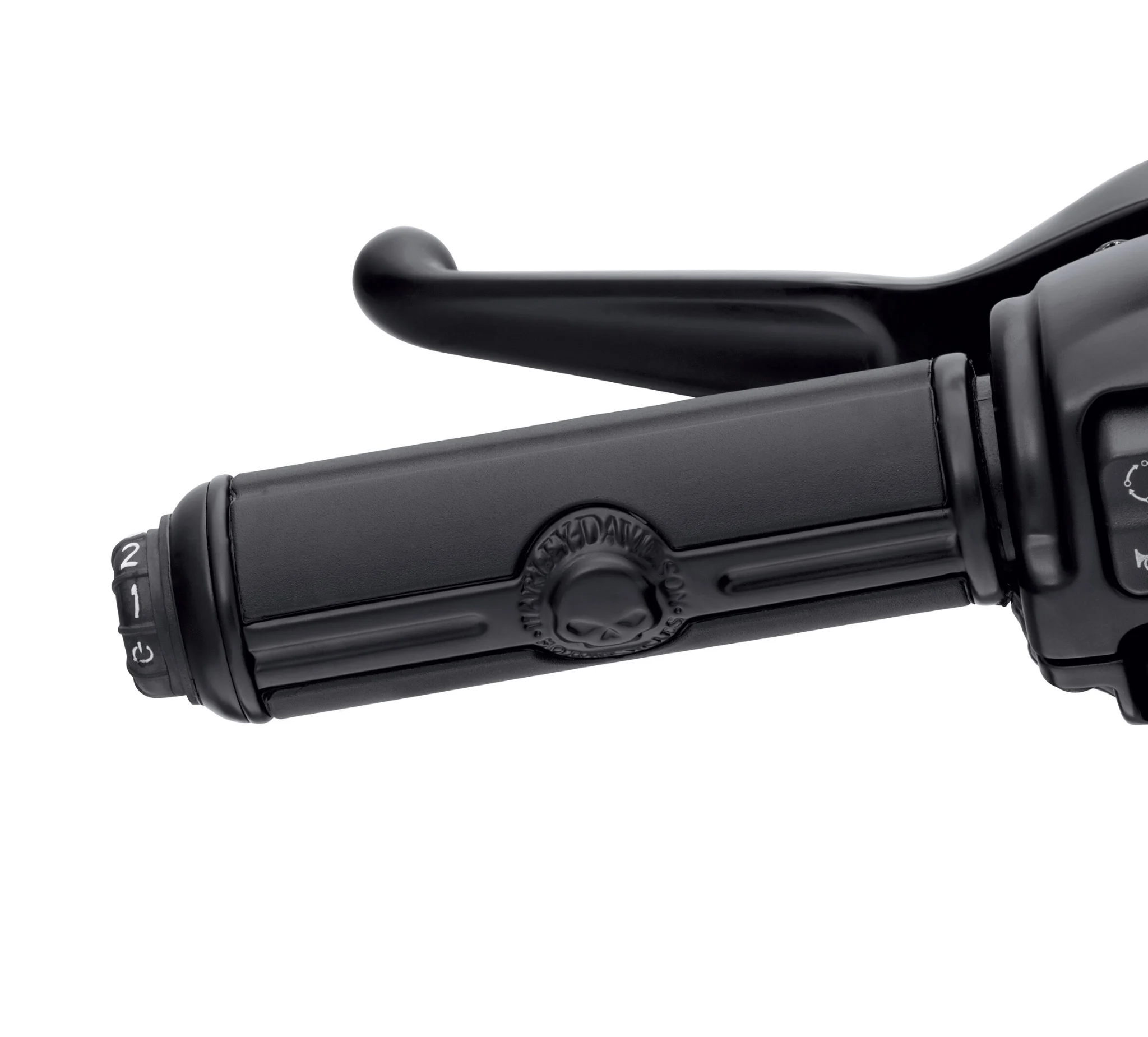 Willie G Skull Heated Hand Grips