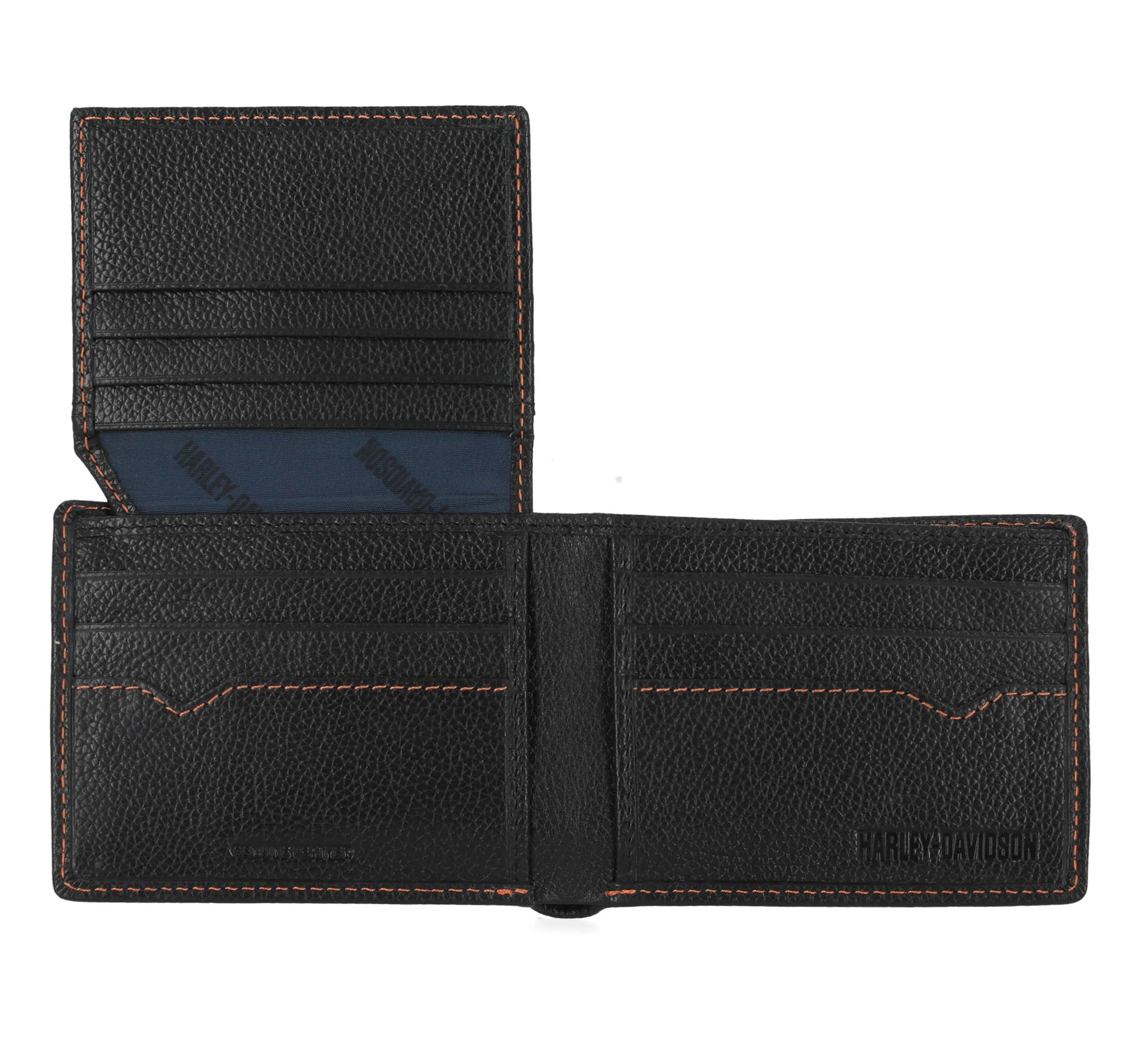 Men's Classic Leather Skull Passcase