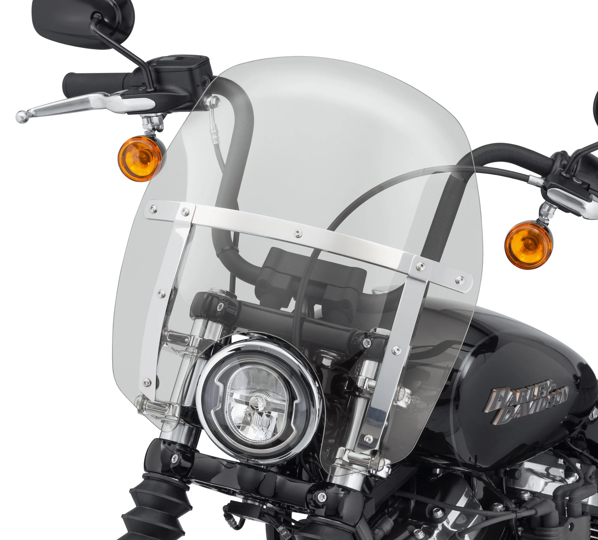 Wind Splitter Quick-Release Compact 14 in. Windshield