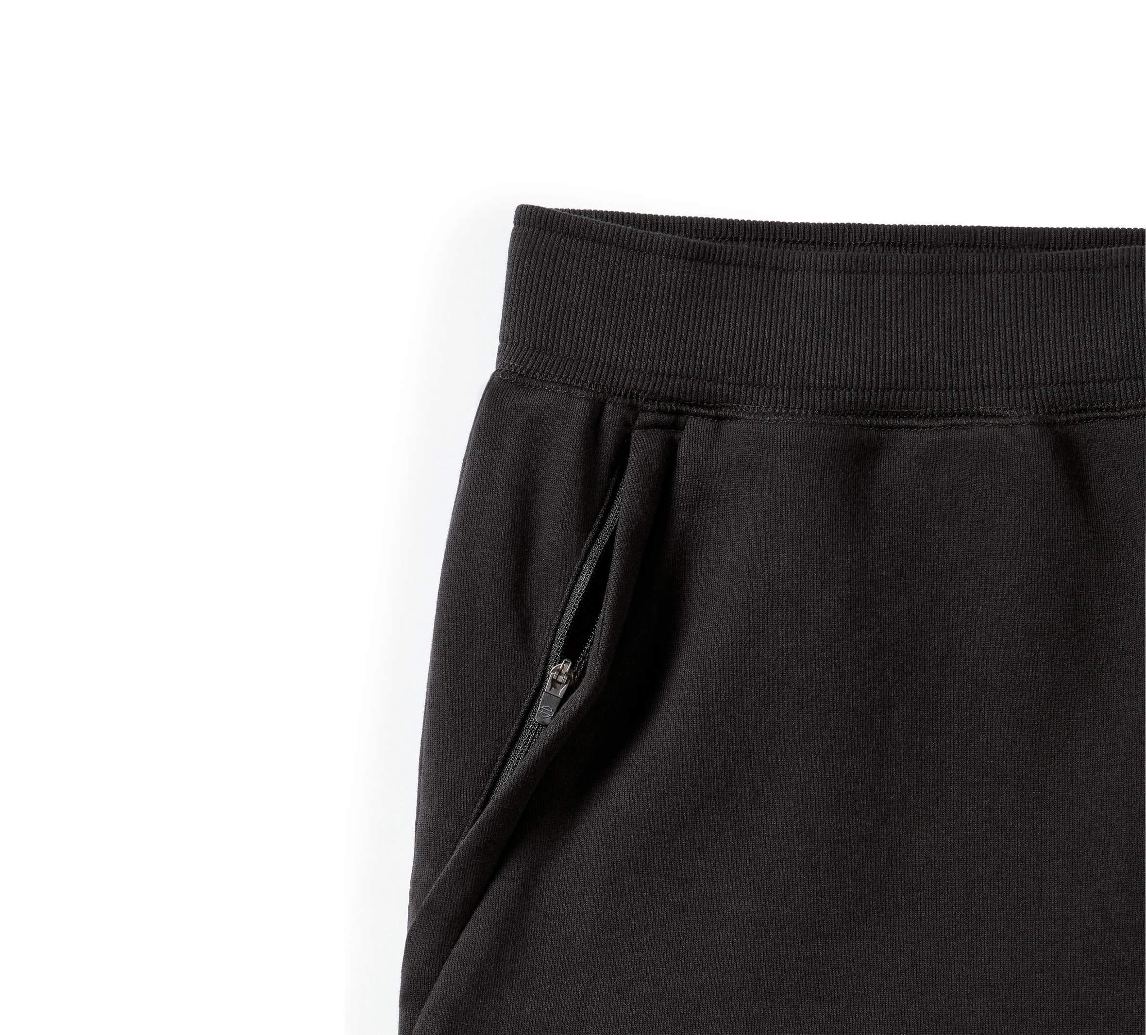Men's Essential Fleece Cargo Short - Harley Black