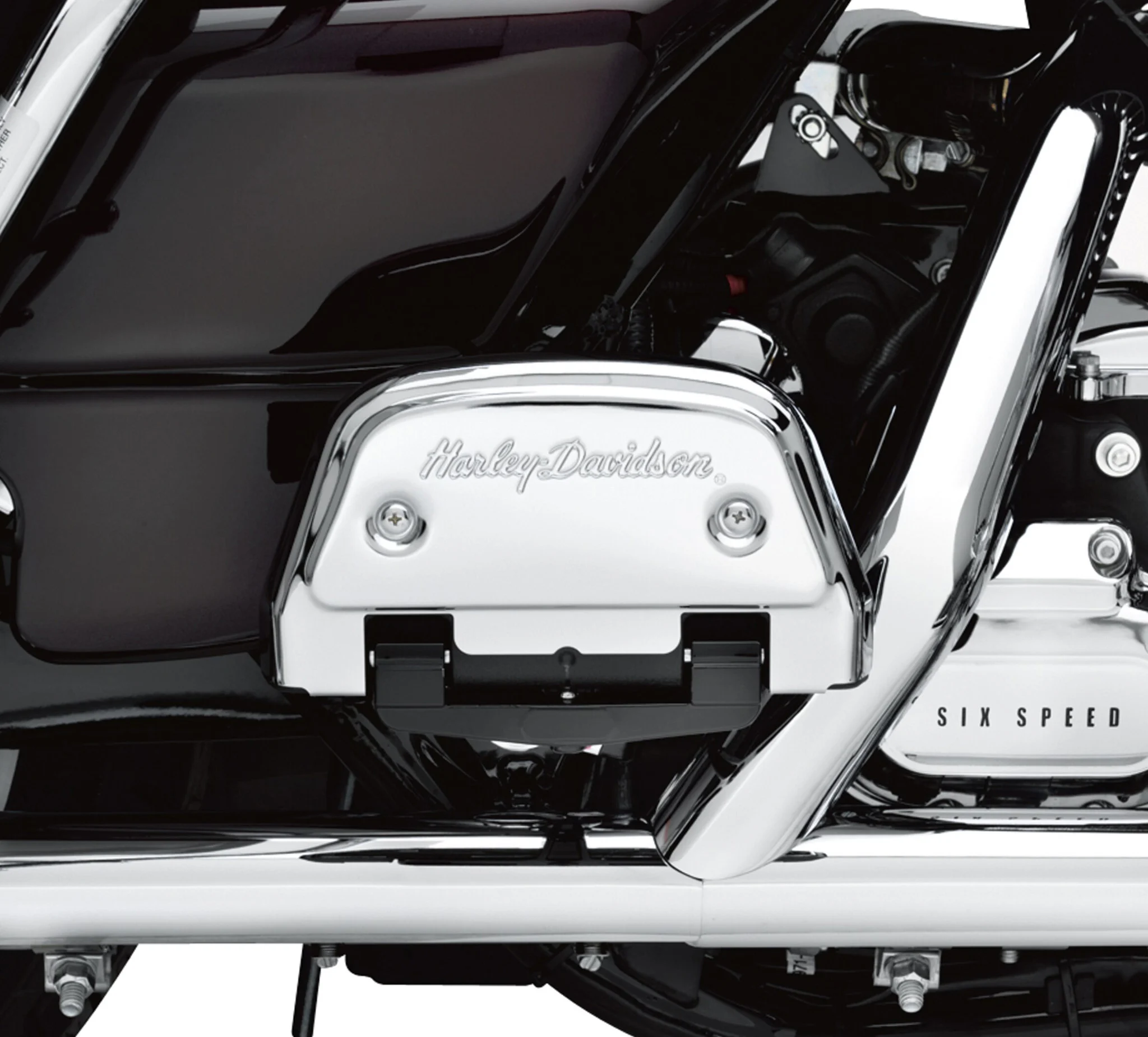 Harley-Davidson Script Passenger Footboard Covers