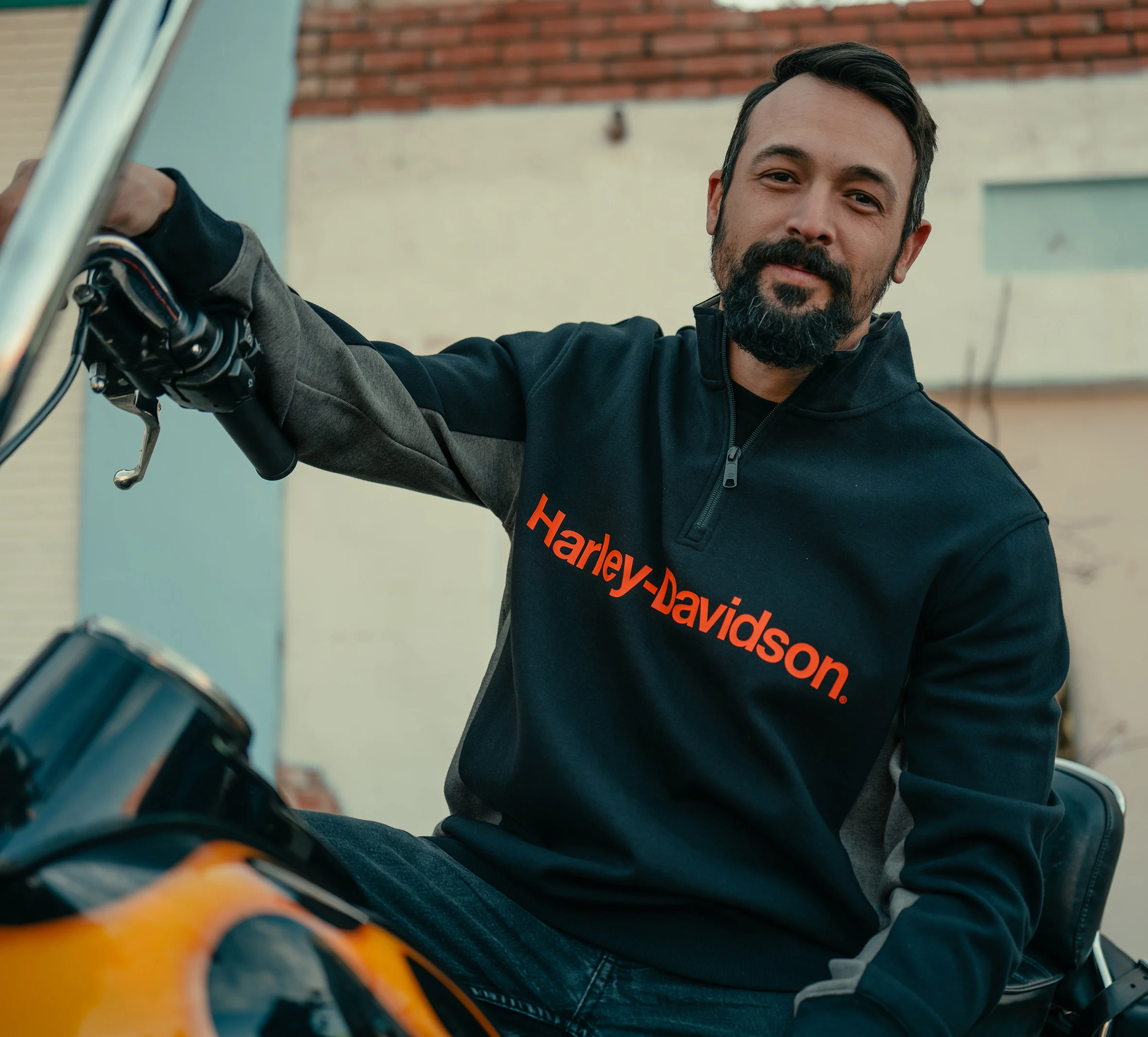 Men's H-D TECH 1/4 Zip Fleece