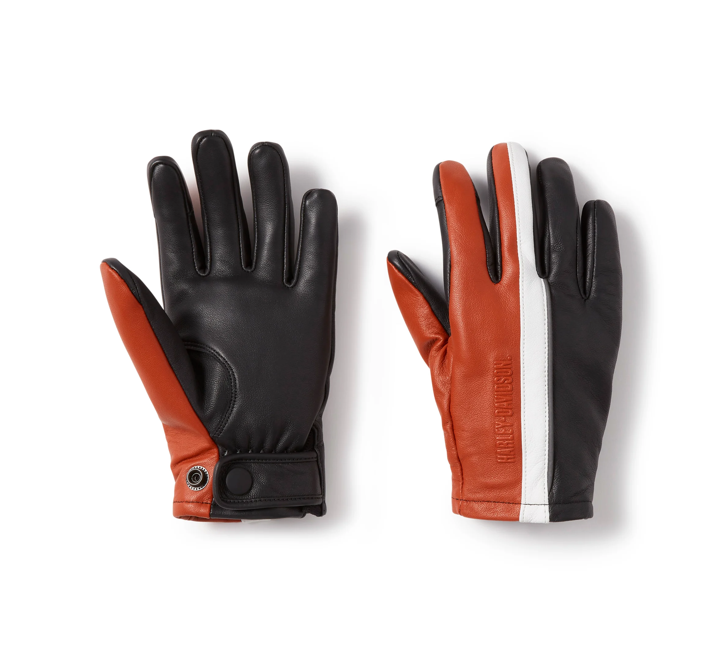 Women's H-D Trenton Leather Riding Gloves