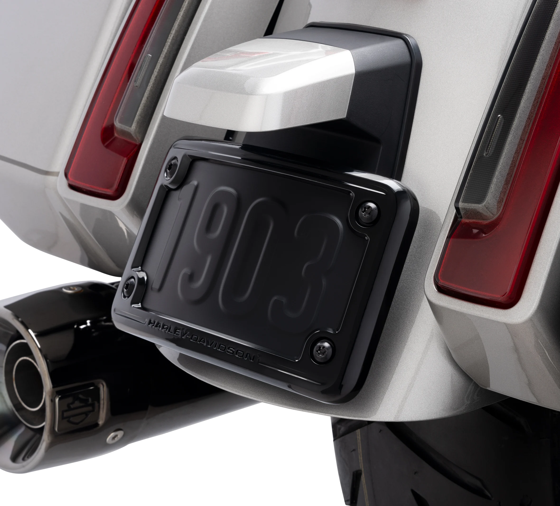 Curved License Plate Frame