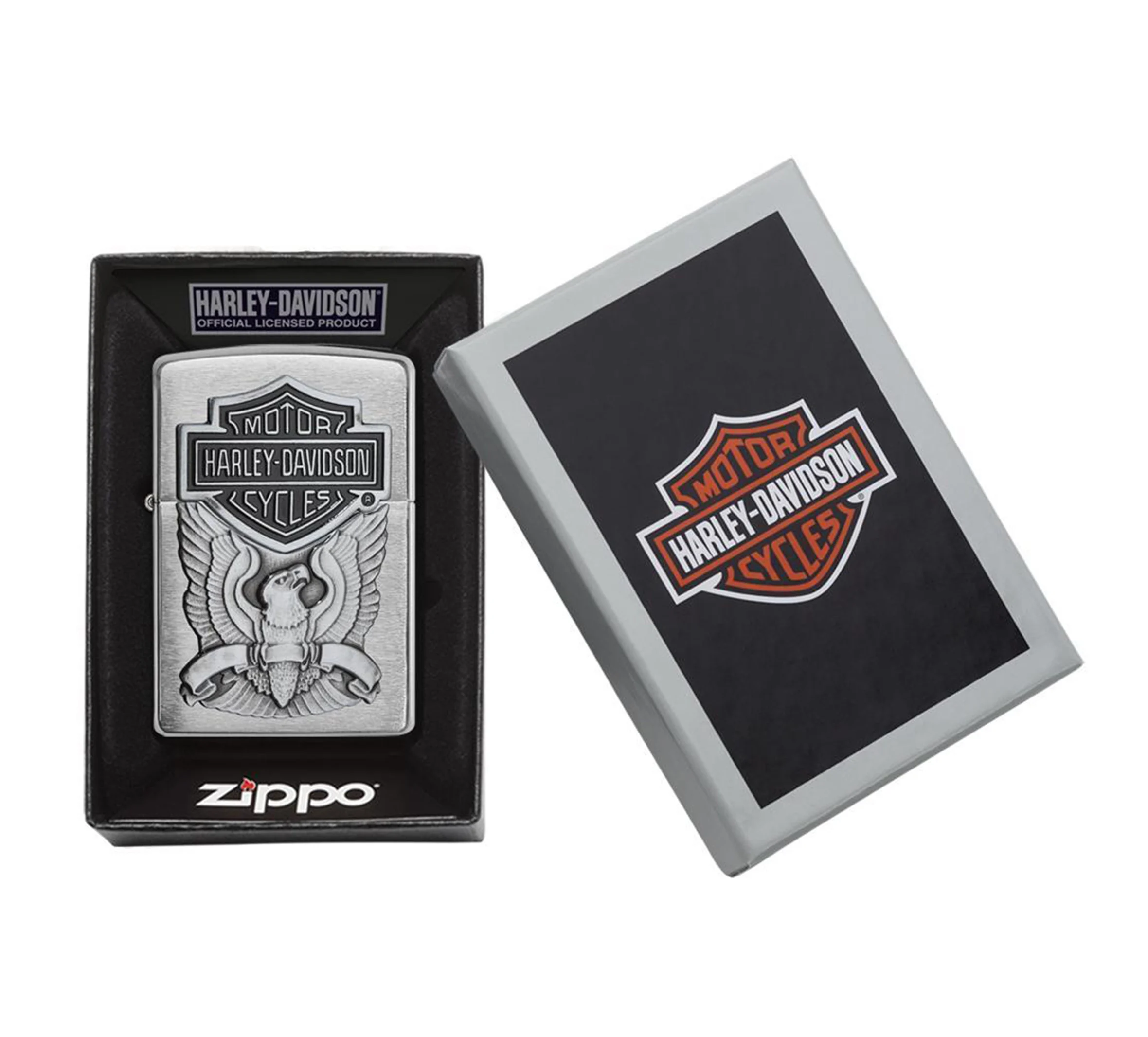 Harley-Davidson Eagle Wings Chrome Lighter