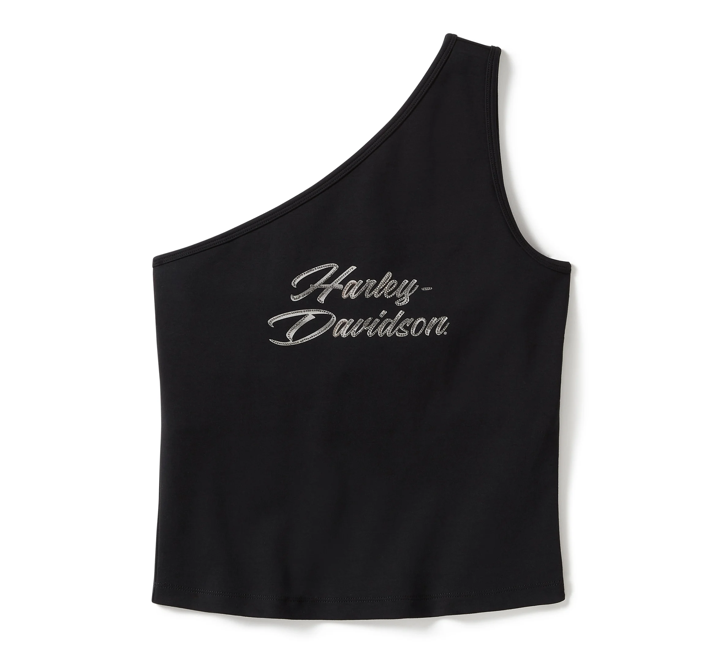 Women's Essential Bling One Shoulder Top