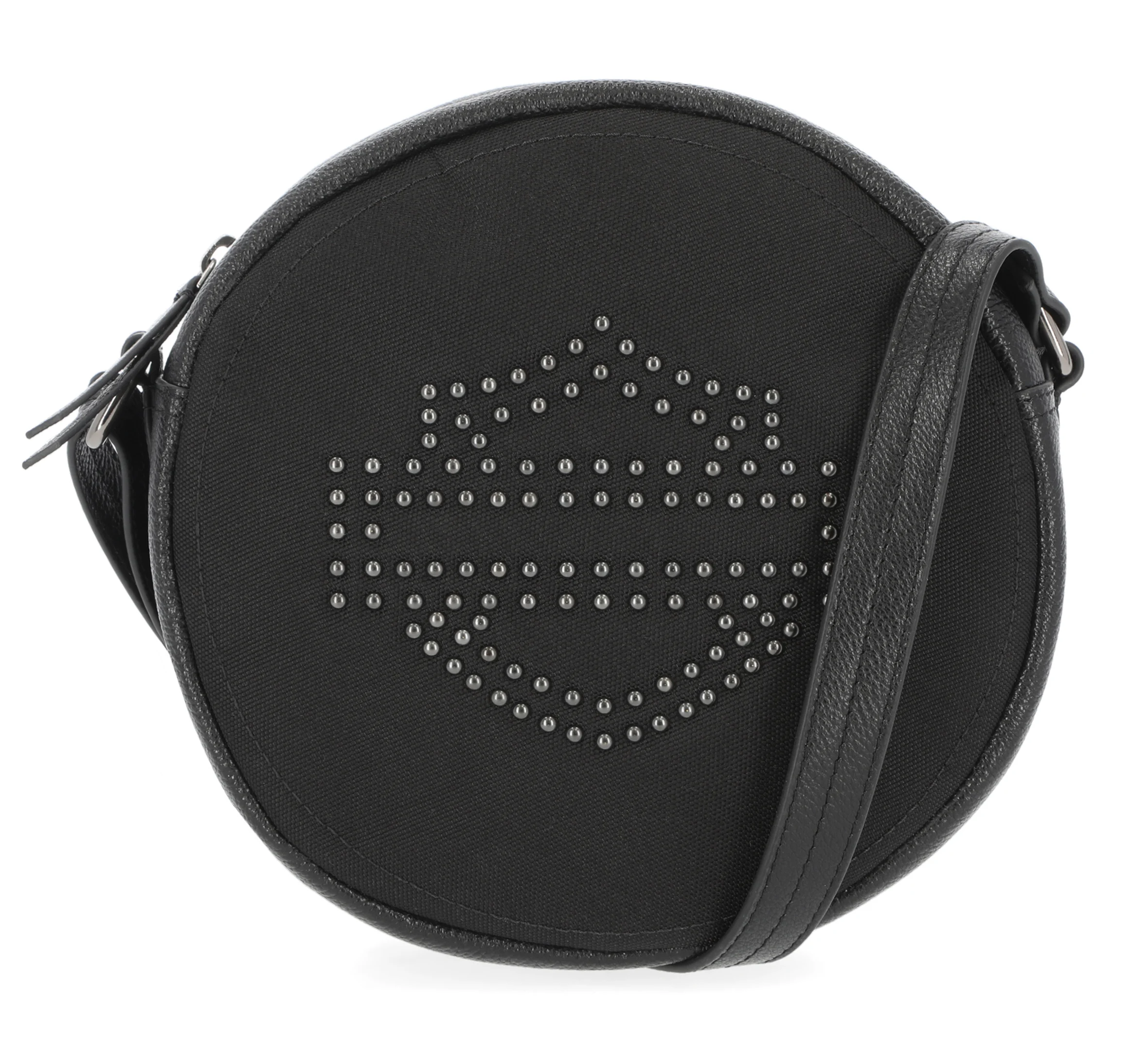Bar & Shield Studded Canteen Bag