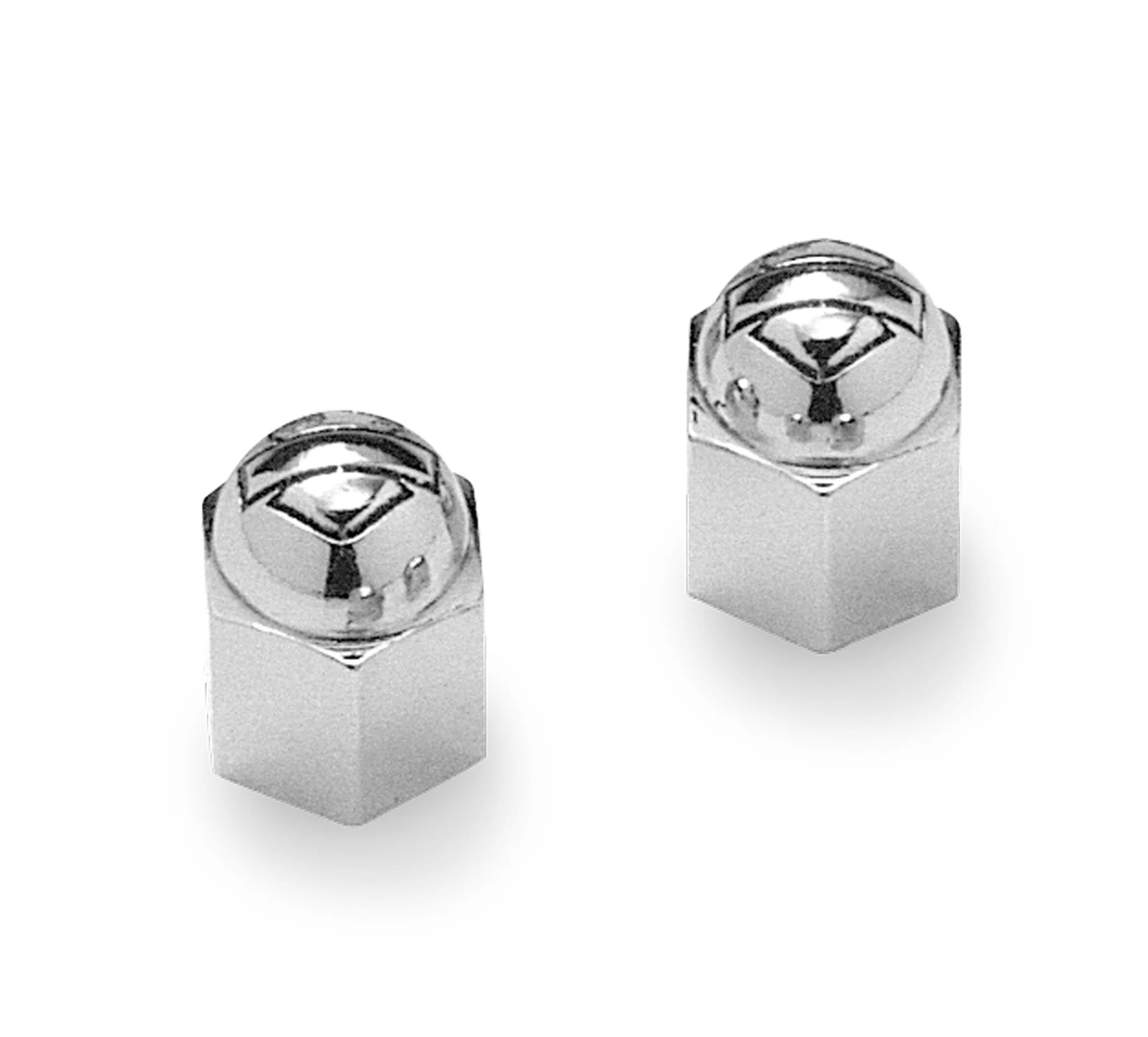 Bar & Shield Acorn Nut Valve Stem Caps