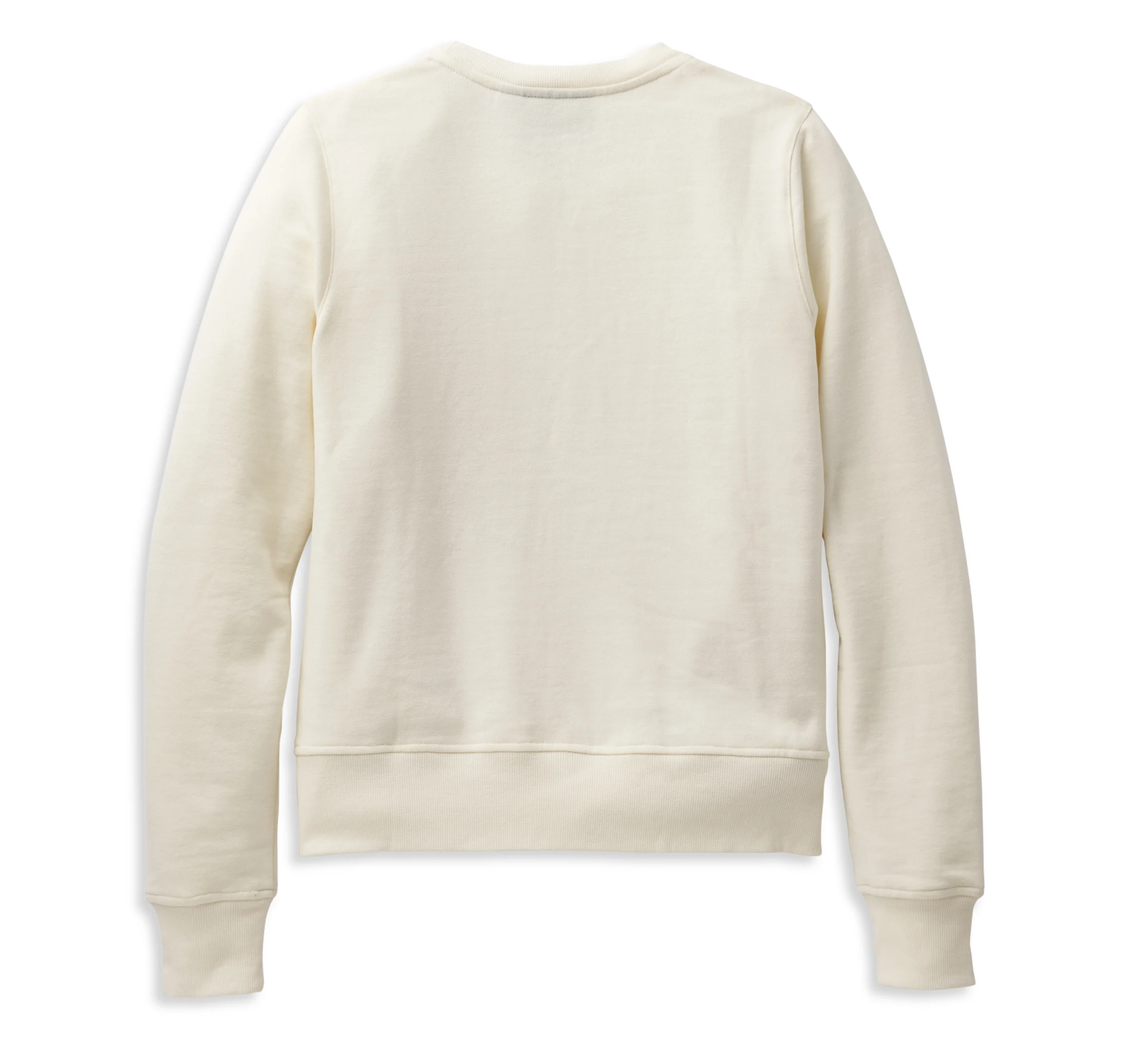 Women's Essence Applique' Crewneck Pullover - Cloud Dancer