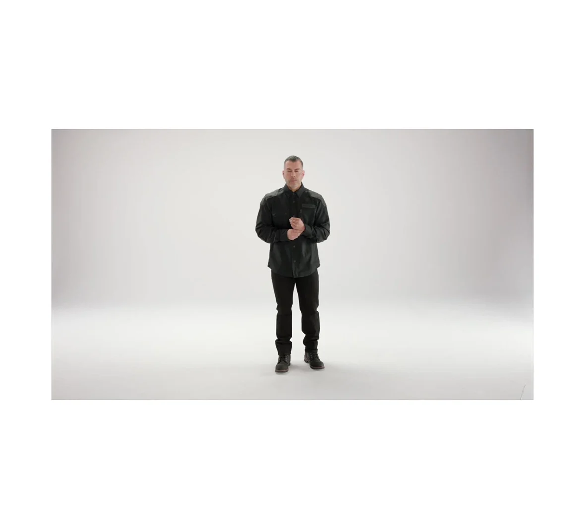 Willie G Skull Graphic Operative 2.0 Riding Shirt Jacket