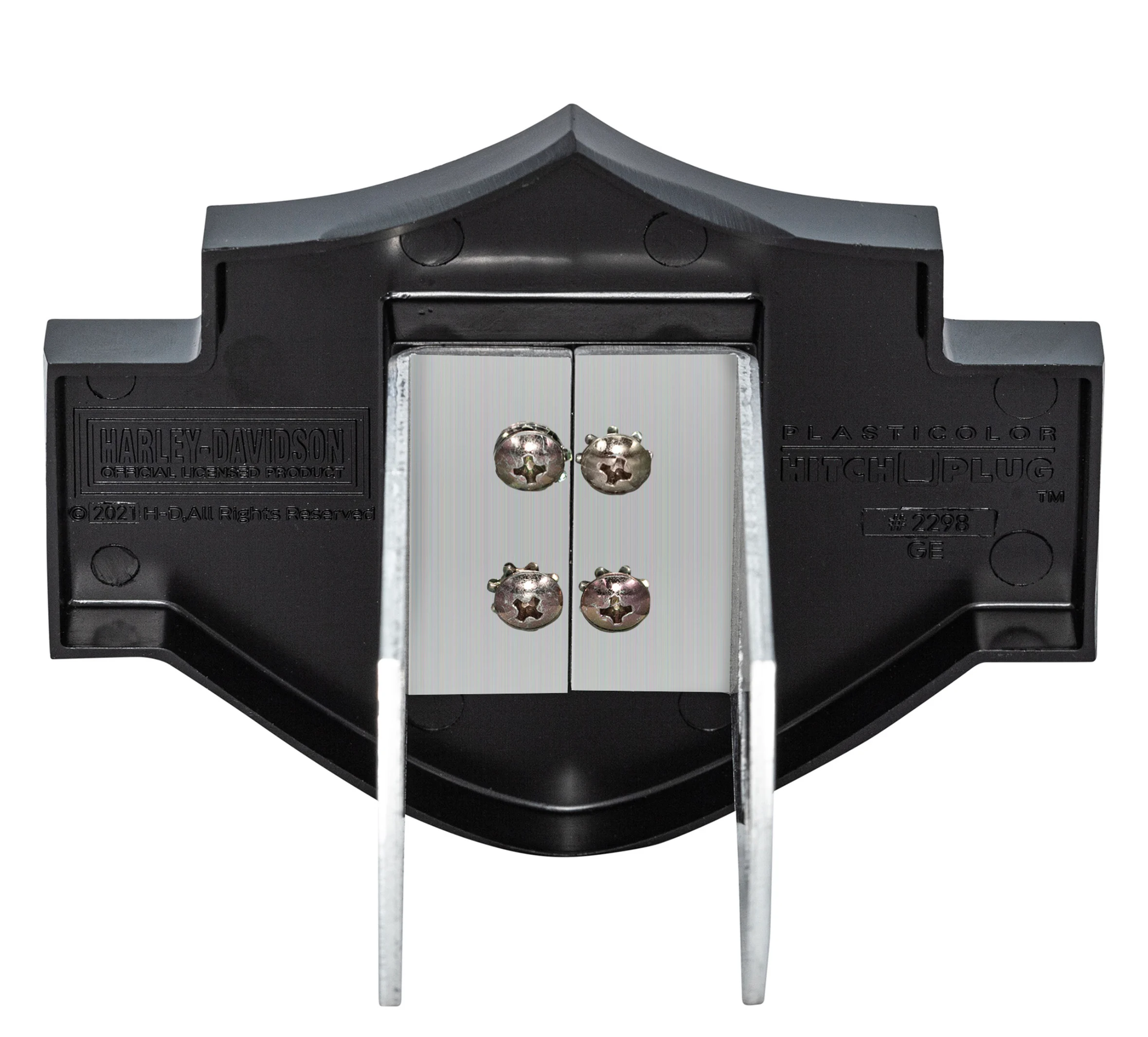 Harley-Davidson Bar &Shield Diamond Cut Hitch Plug