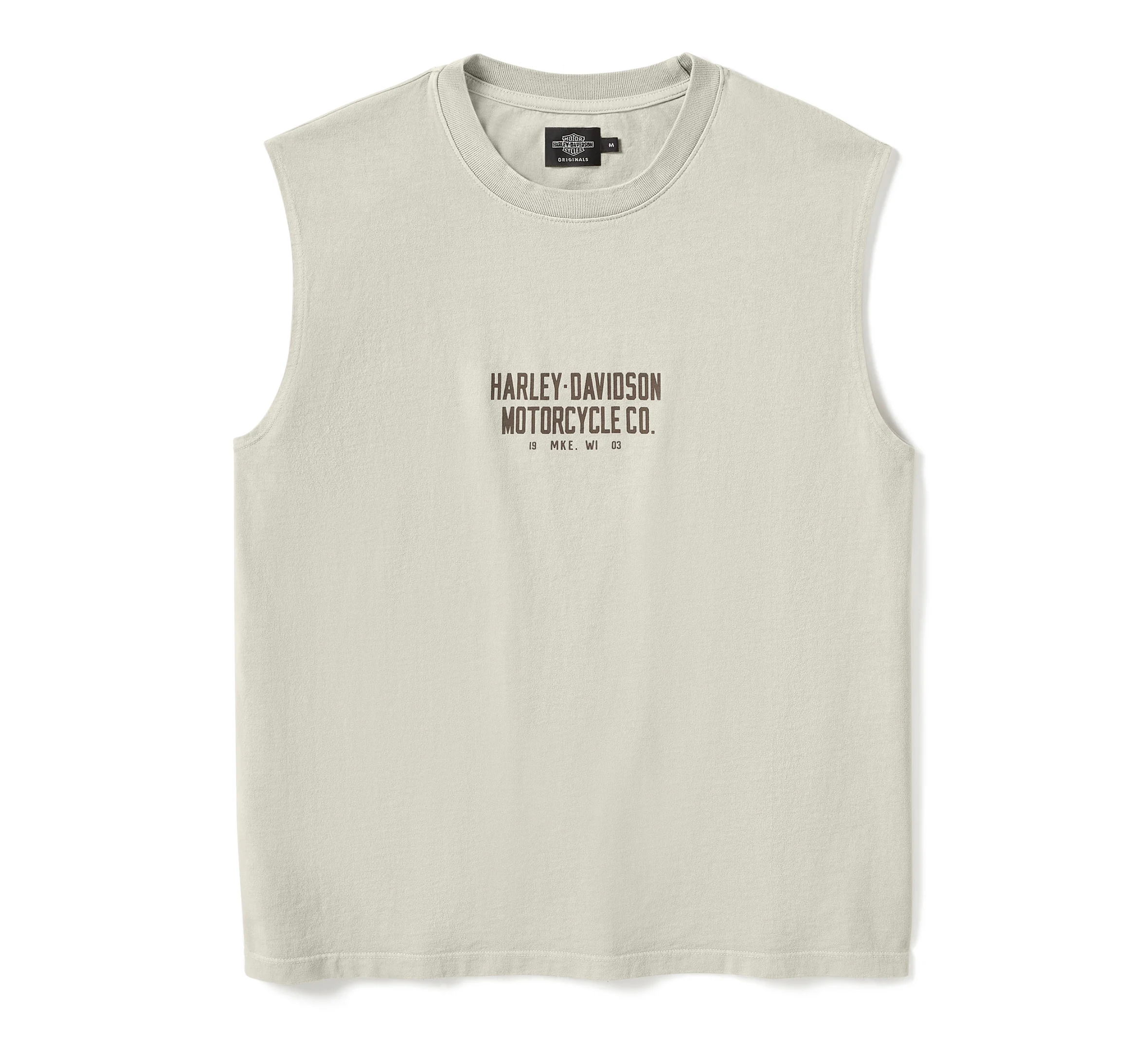 HDMC Sleeveless Tee - Natural Canvas