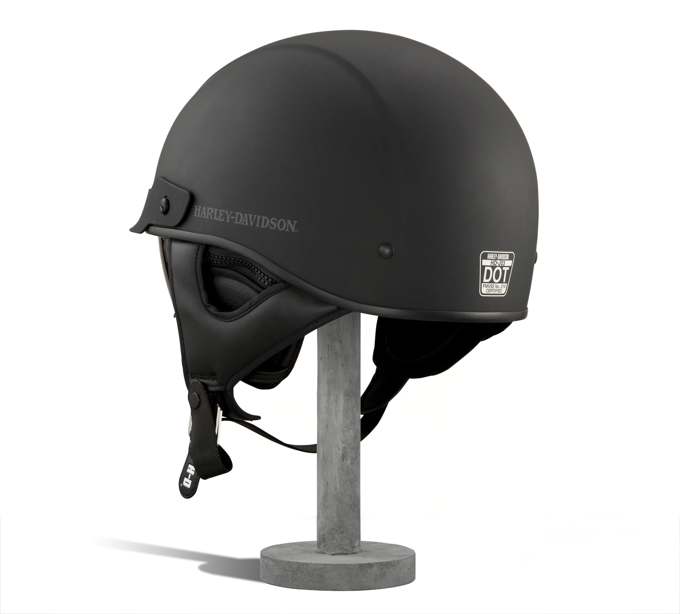 Lucid Ultra-Light Sun Shield J03 1/2 Helmet - Matte Black