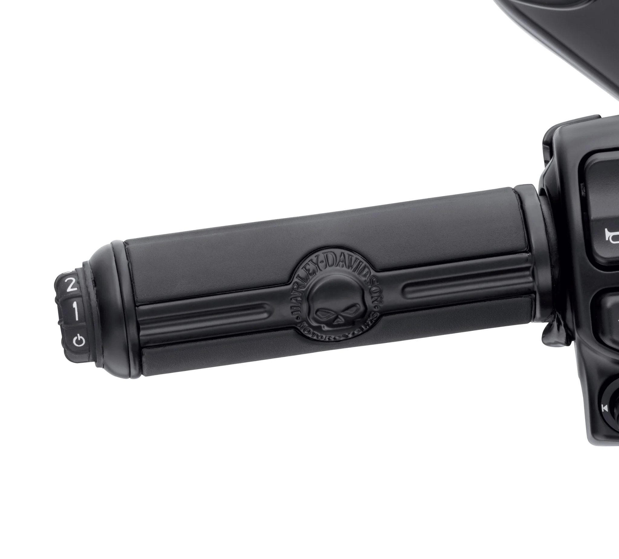 Willie G Skull Heated Hand Grips