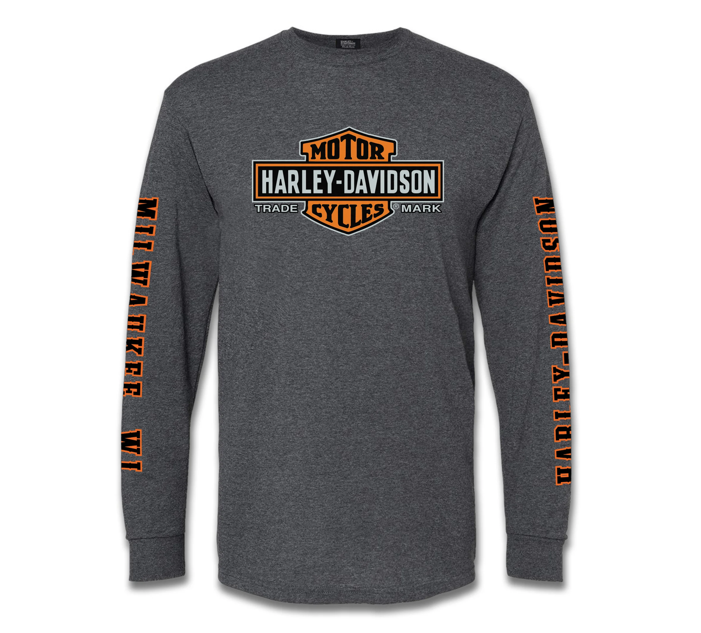 Trademark Bar & Shield Long Sleeve Tee