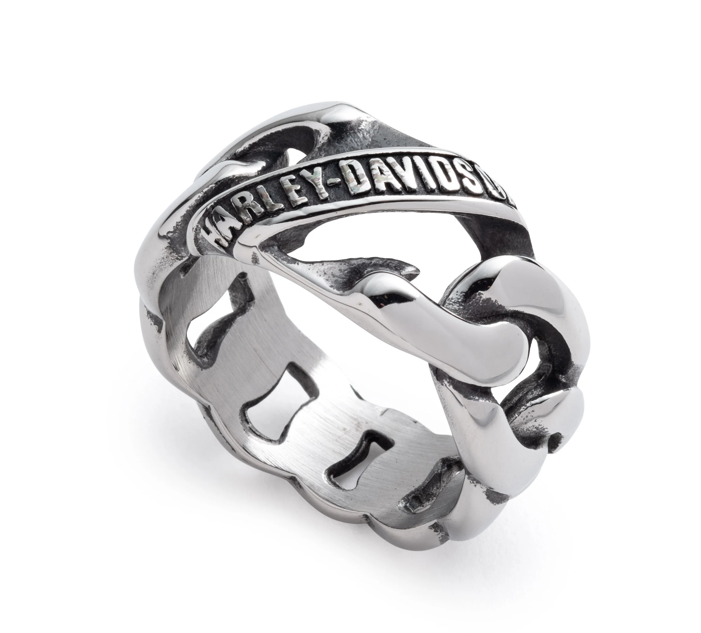Men's Banner Club Link Ring