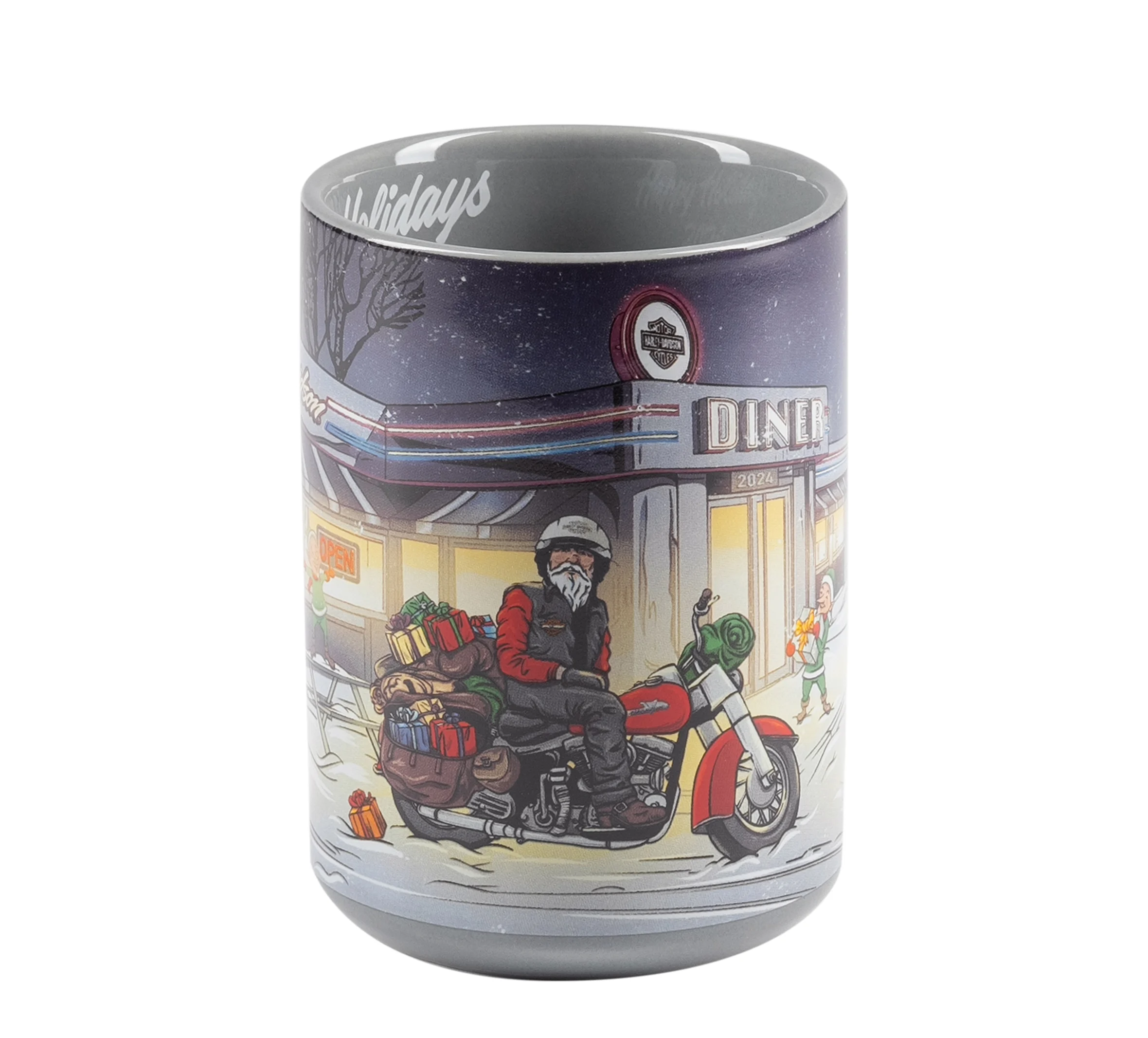 2024 Biker Santa Mug