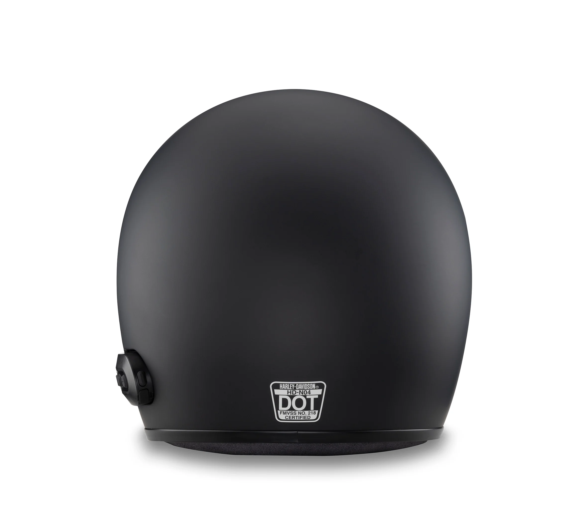 Fury N04 Bluetooth 3/4 Helmet - Matte Black