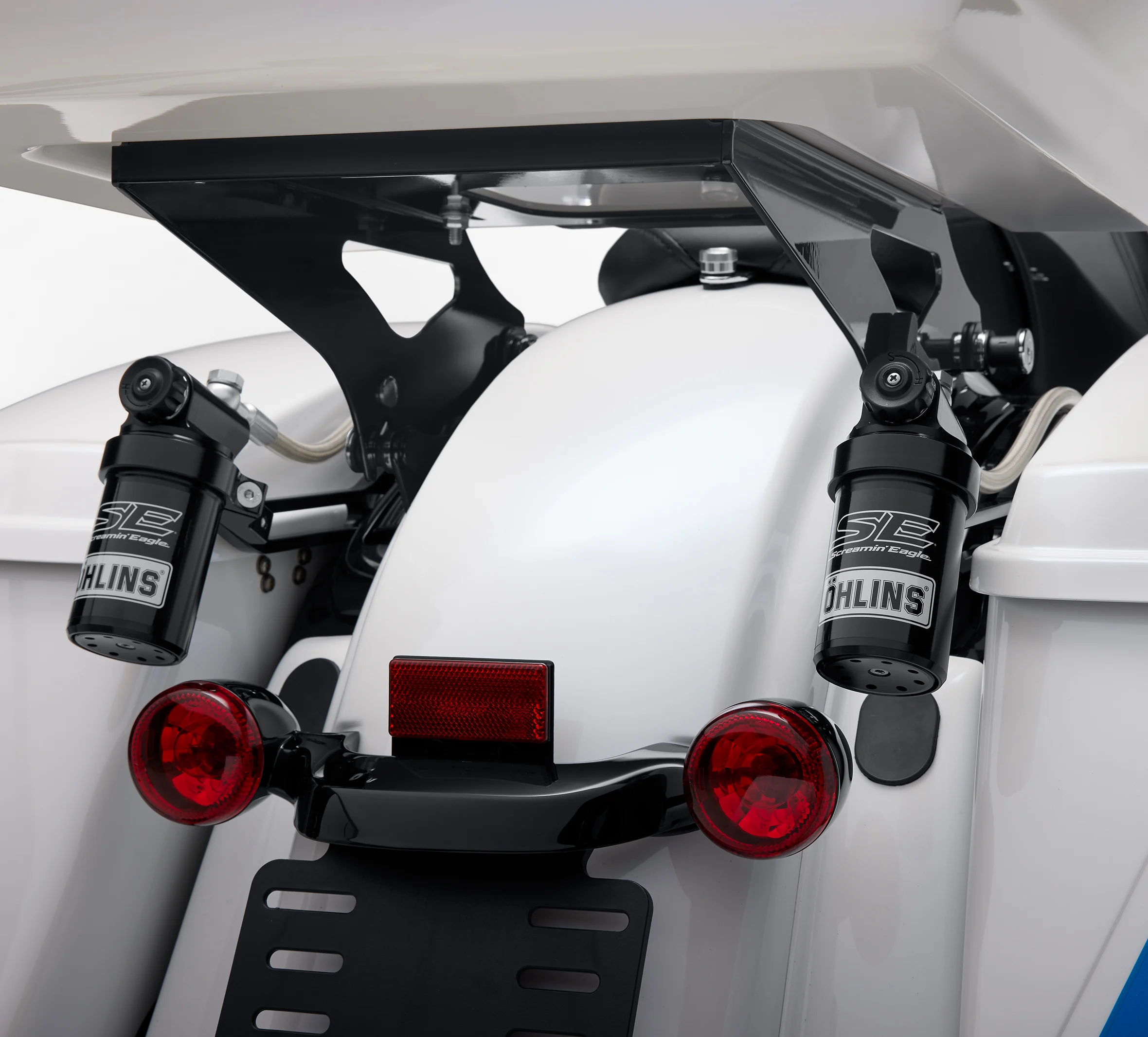 Screamin' Eagle/Öhlins Remote Reservoir Rear Shocks