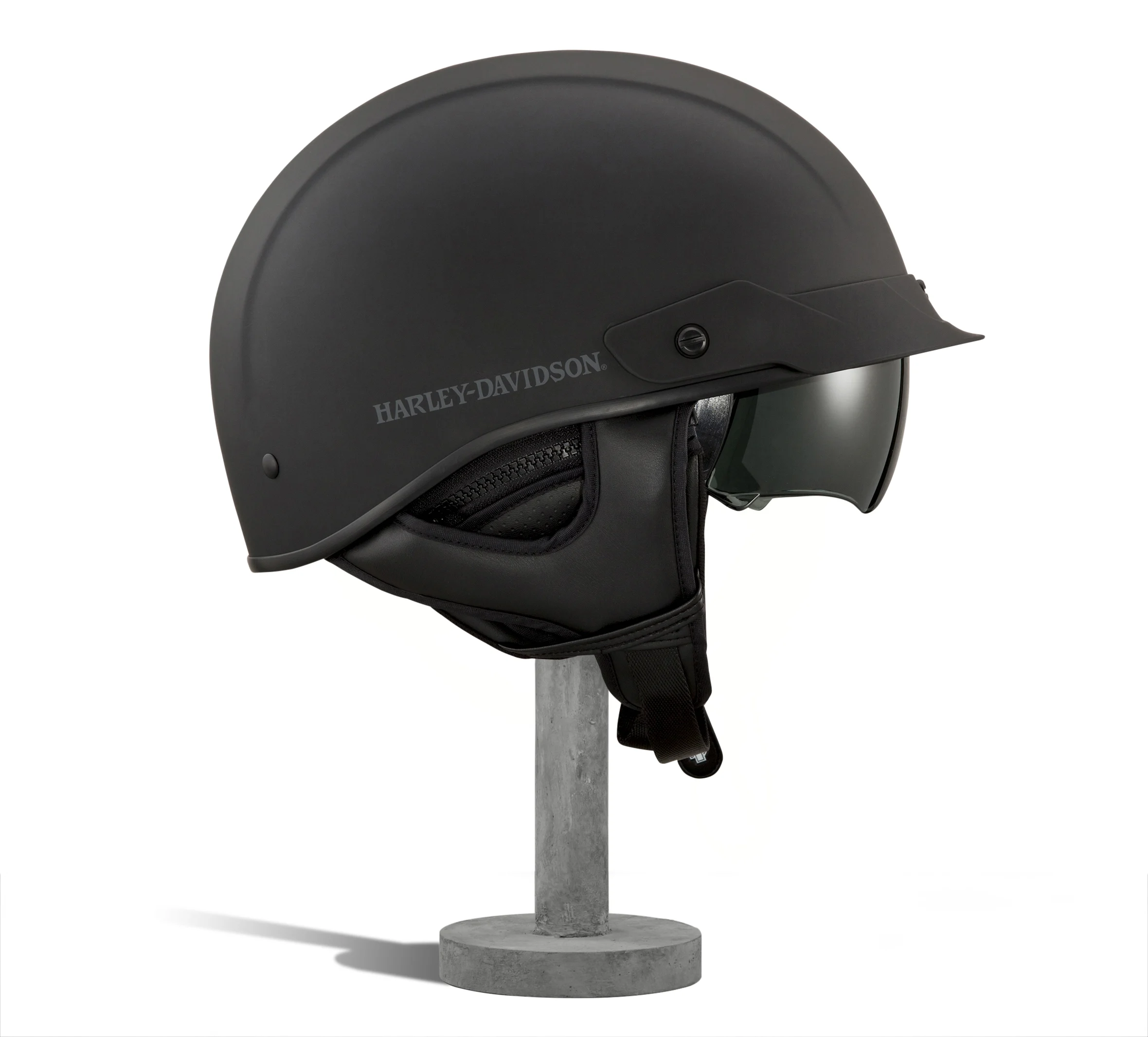 Lucid Ultra-Light Sun Shield J03 1/2 Helmet - Matte Black