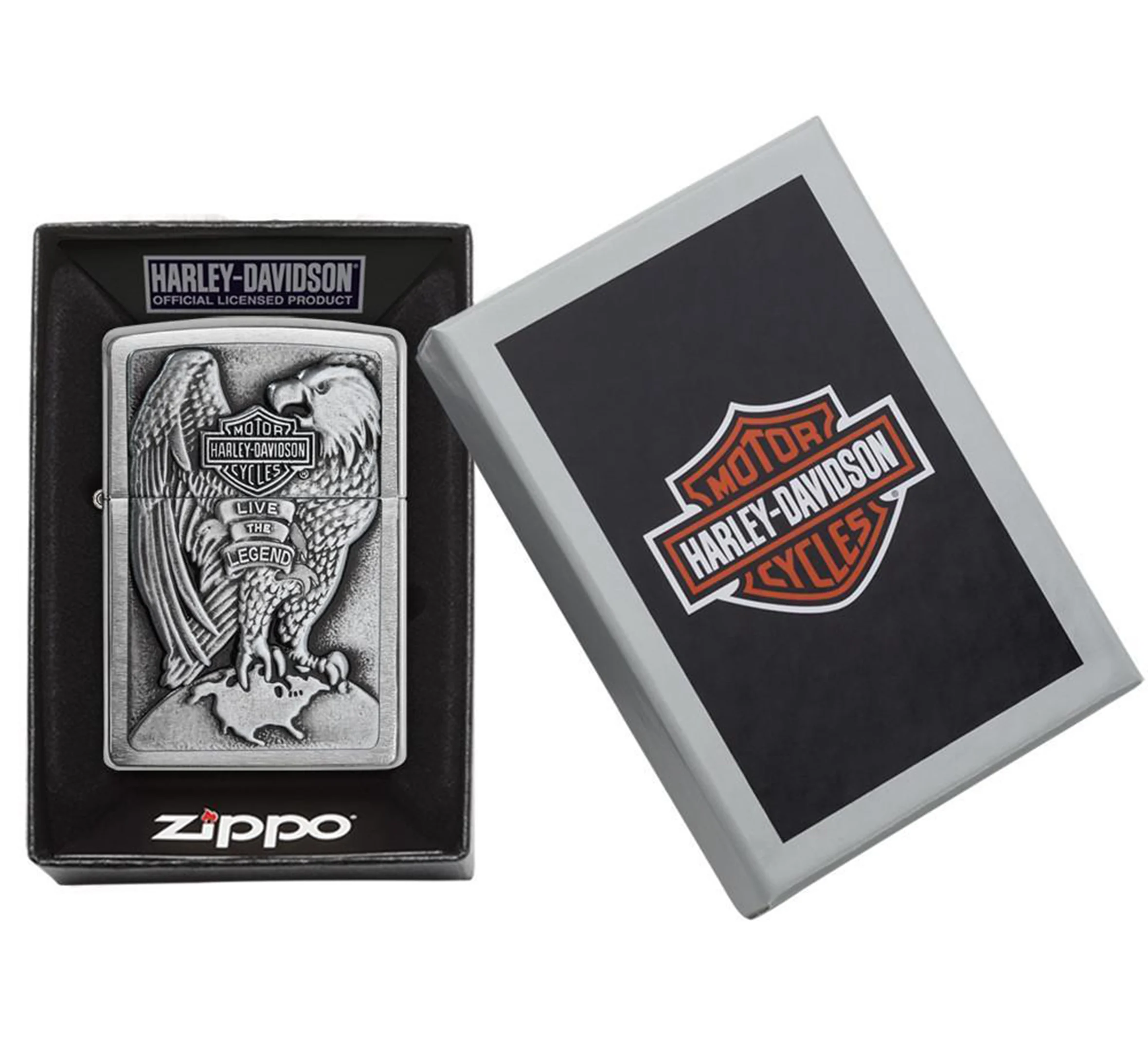 Harley-Davidson Majestic Eagle Emblem Windproof Lighter