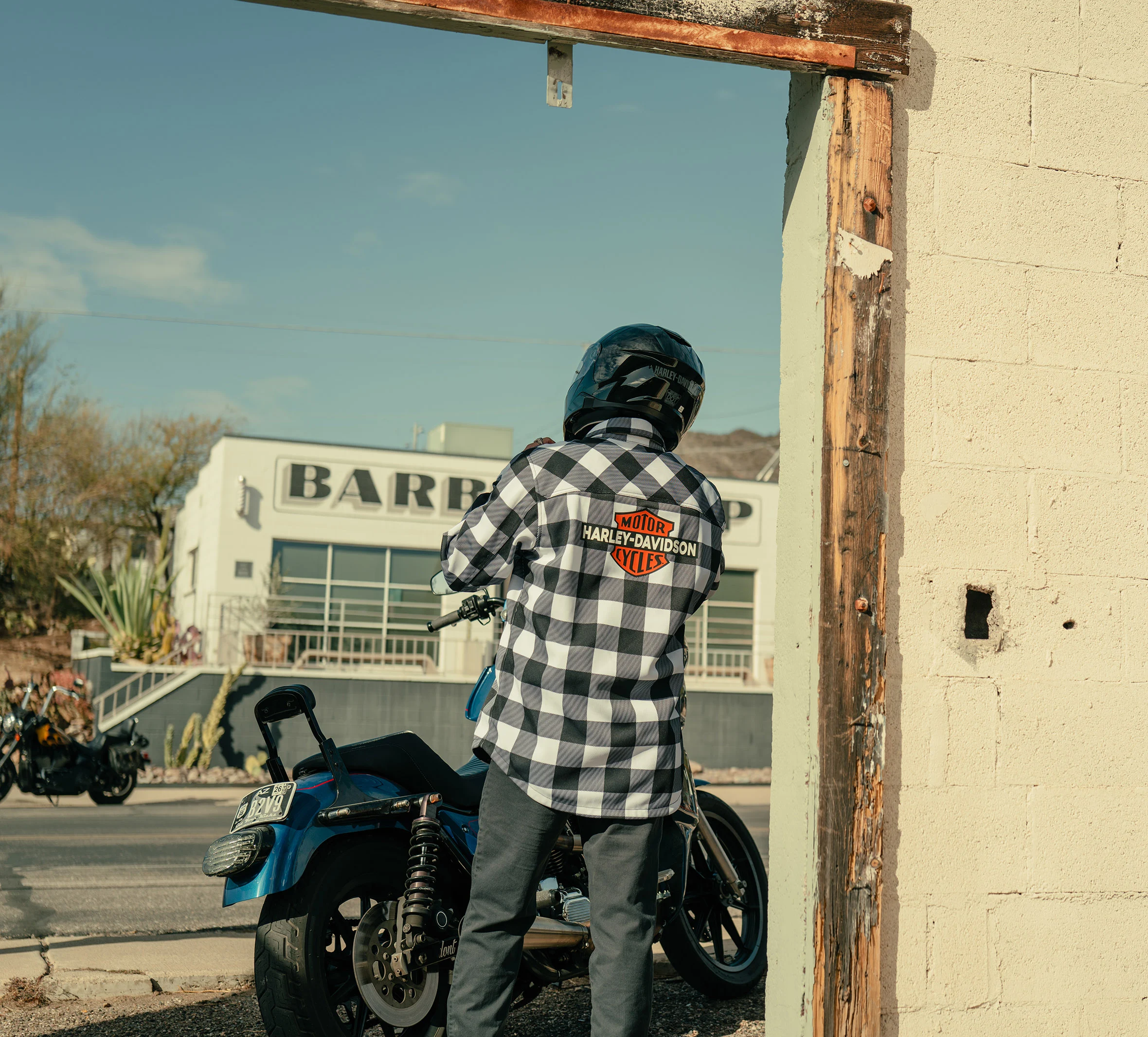 Men's H-D Mesh Operative Riding Shirt Jacket