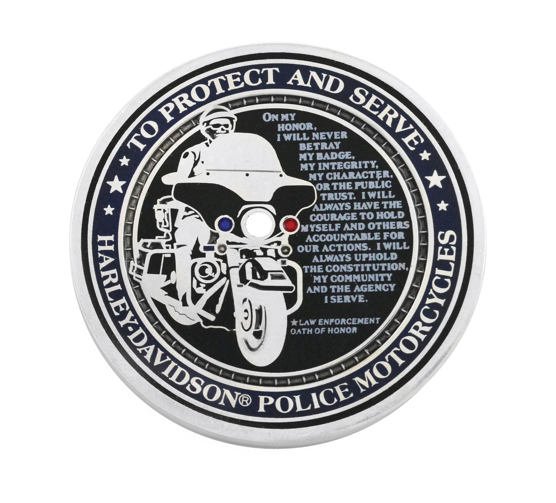 For Those Who Serve Series, Police Coin