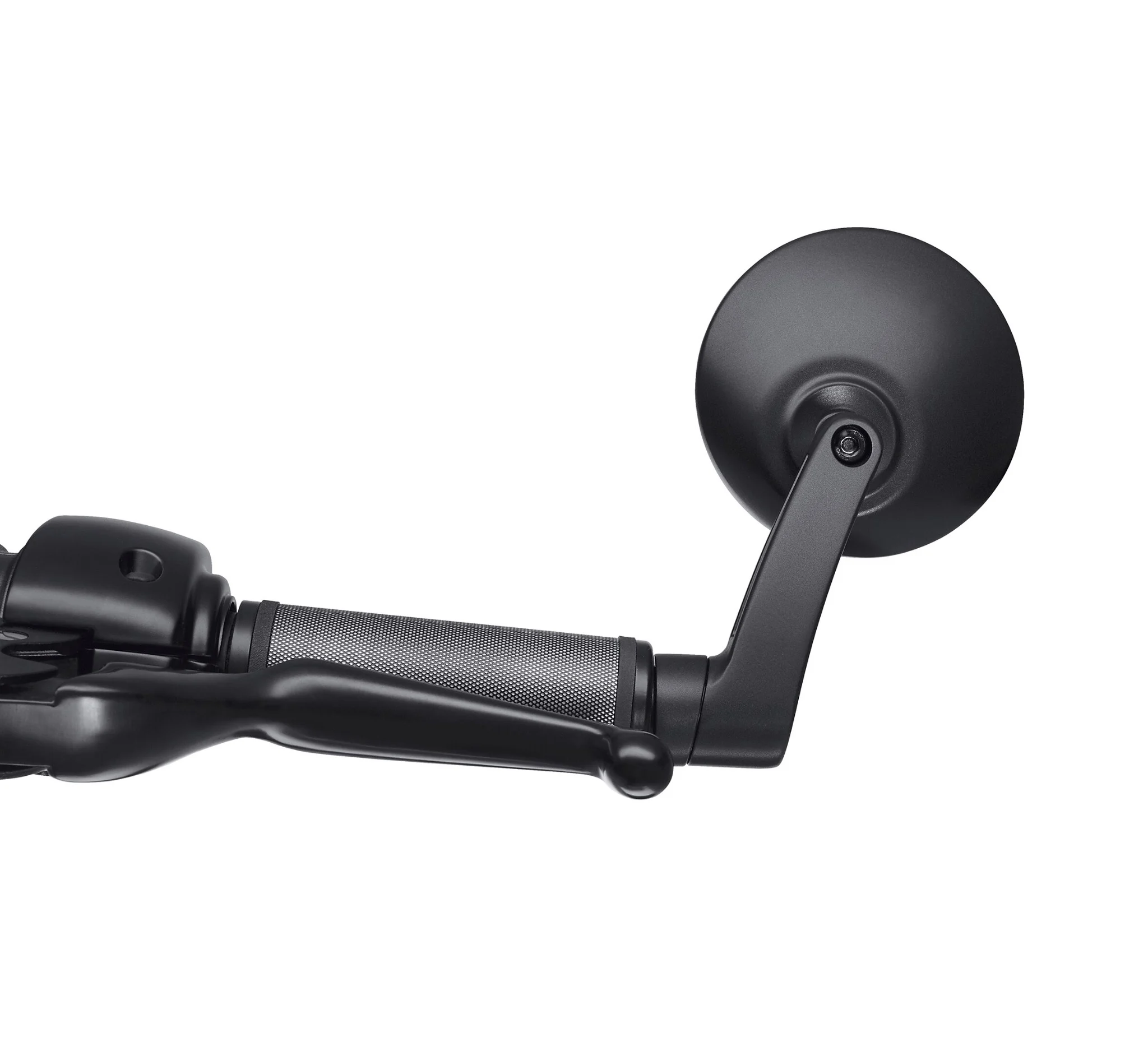Round Bar End Mirror - Left