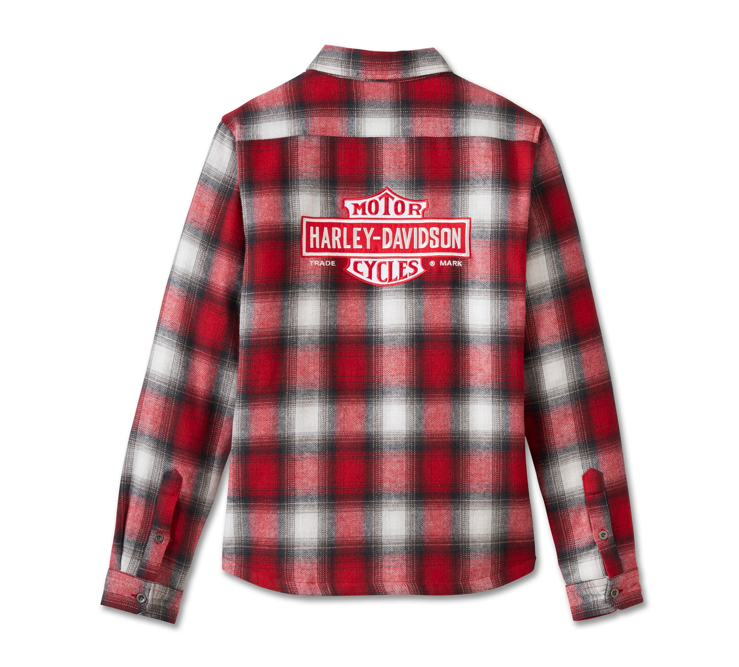 Women's Plaid Bar & Shield Midweight Shirt Jacket