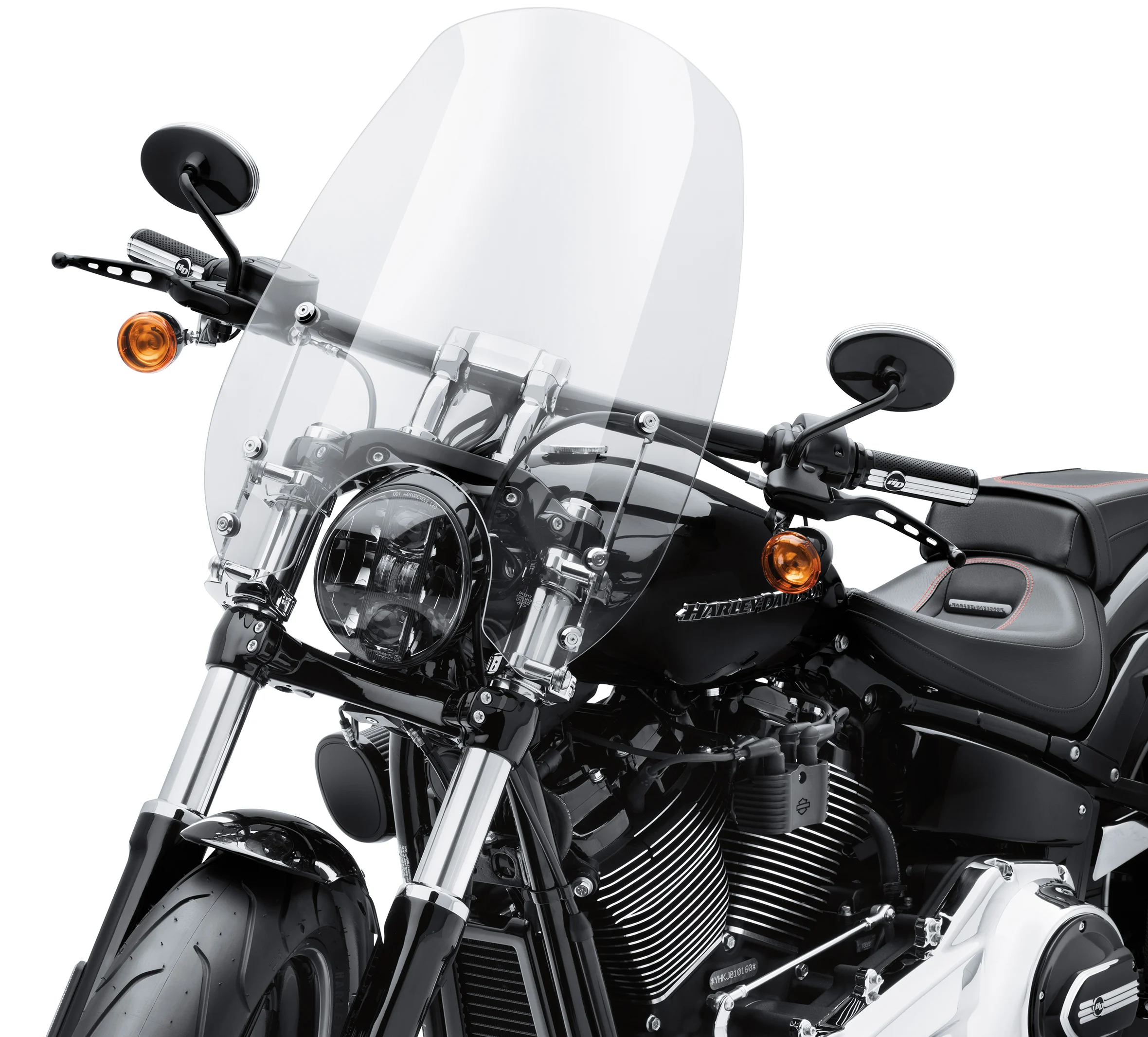 Wind Splitter Quick-Release Super Sport 19 in. Windshield