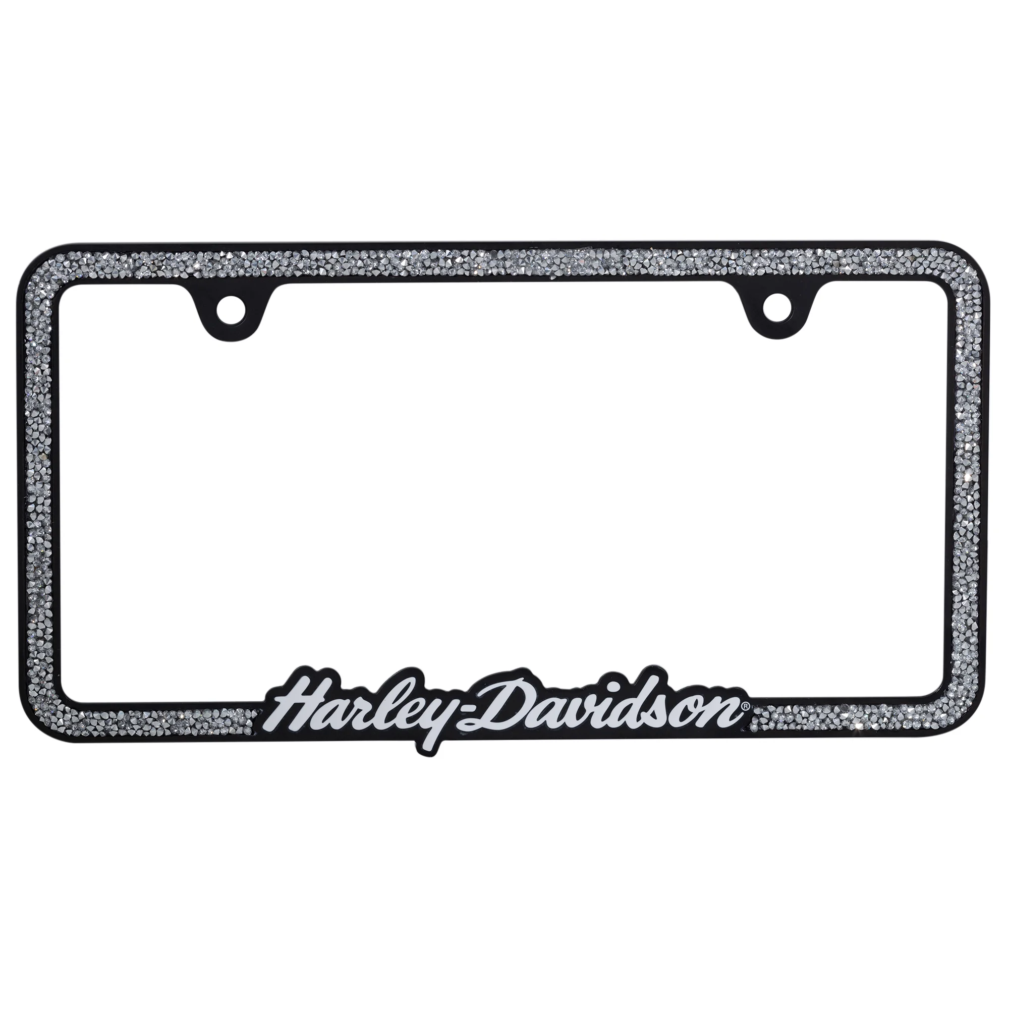 Crushed Gems with Script License Frame