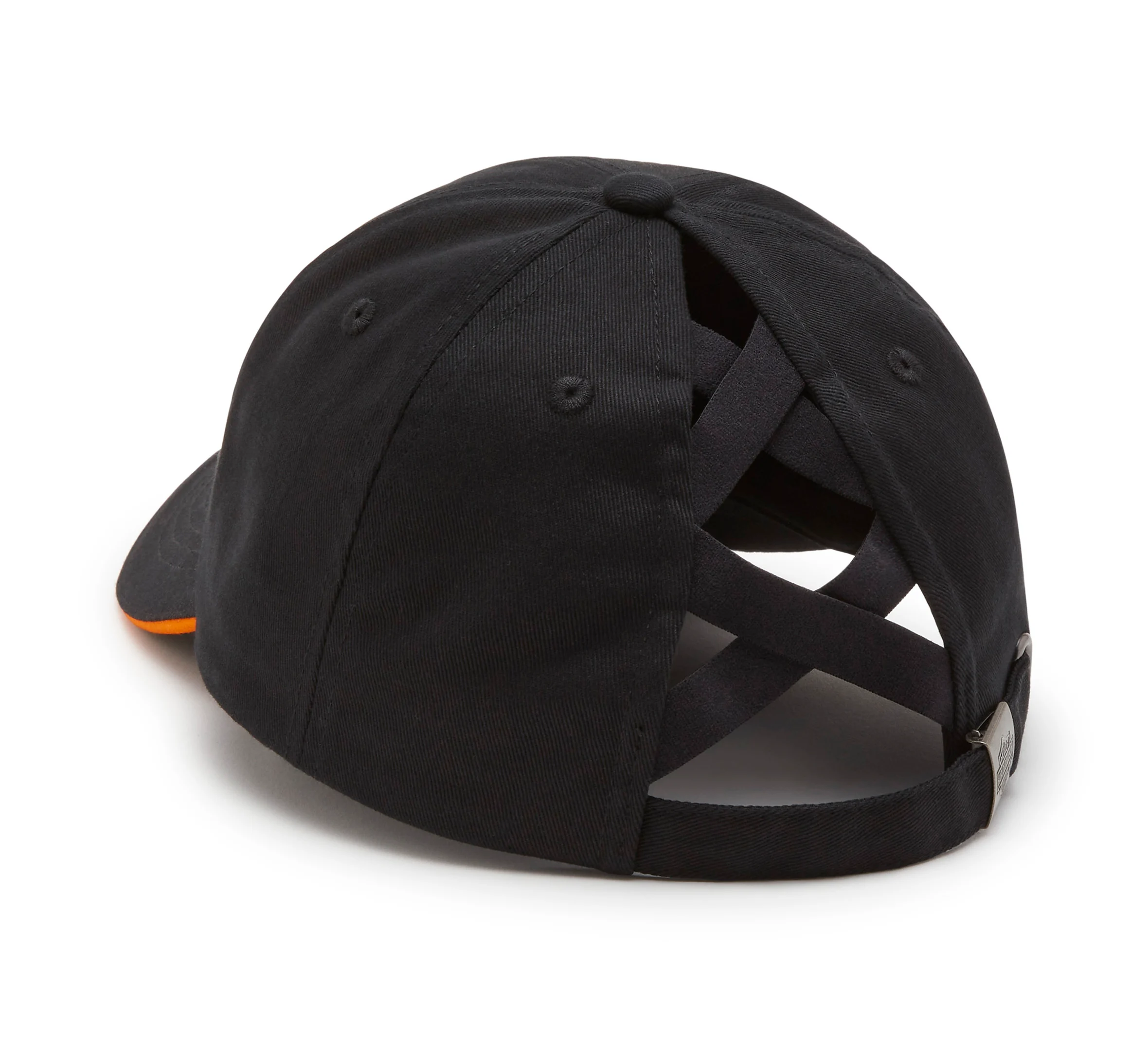 Women's Essential Arched Font Ponytail Cap - Harley Black